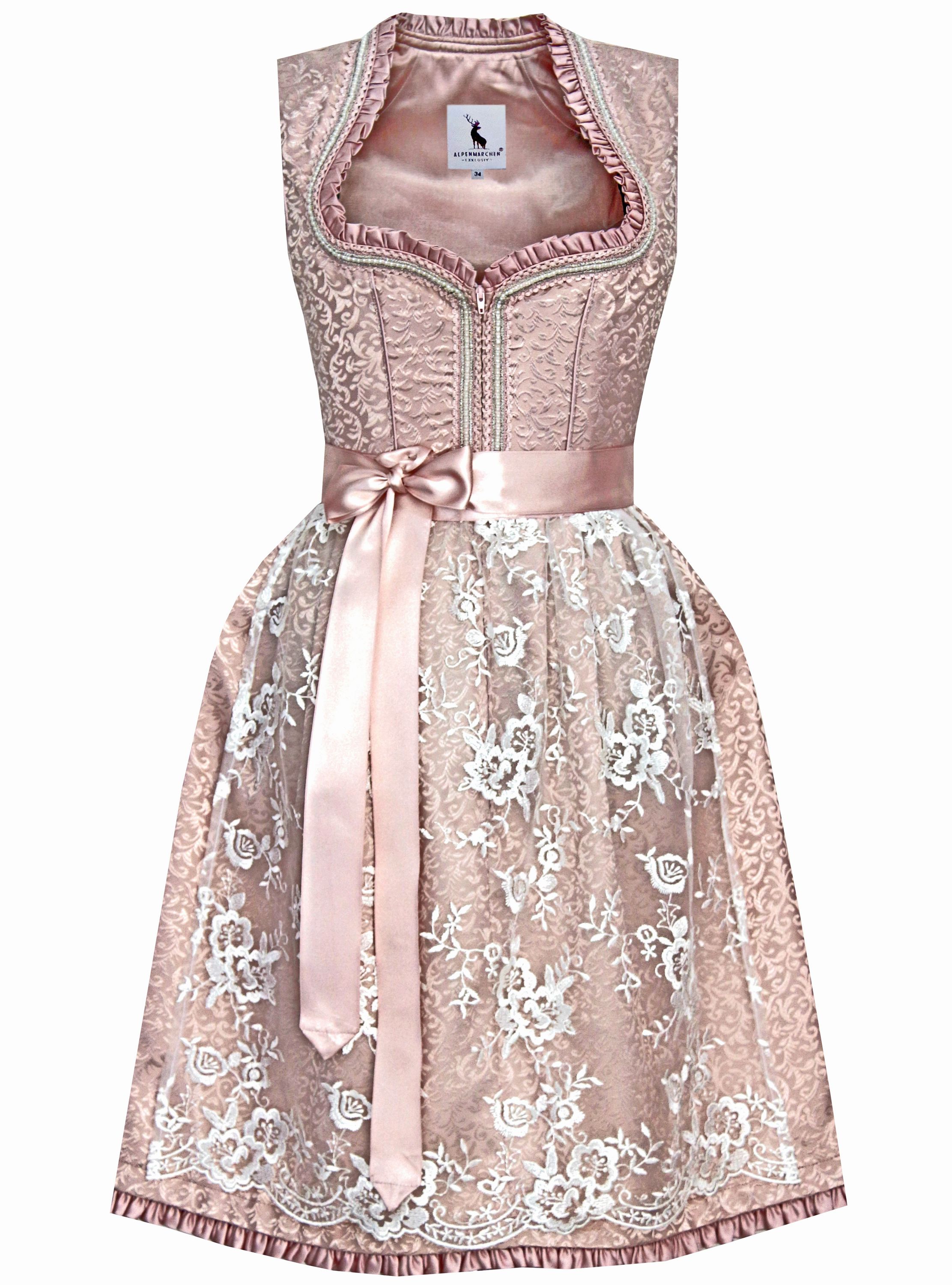 Dirndl Ophelia in rosa - ALM690
