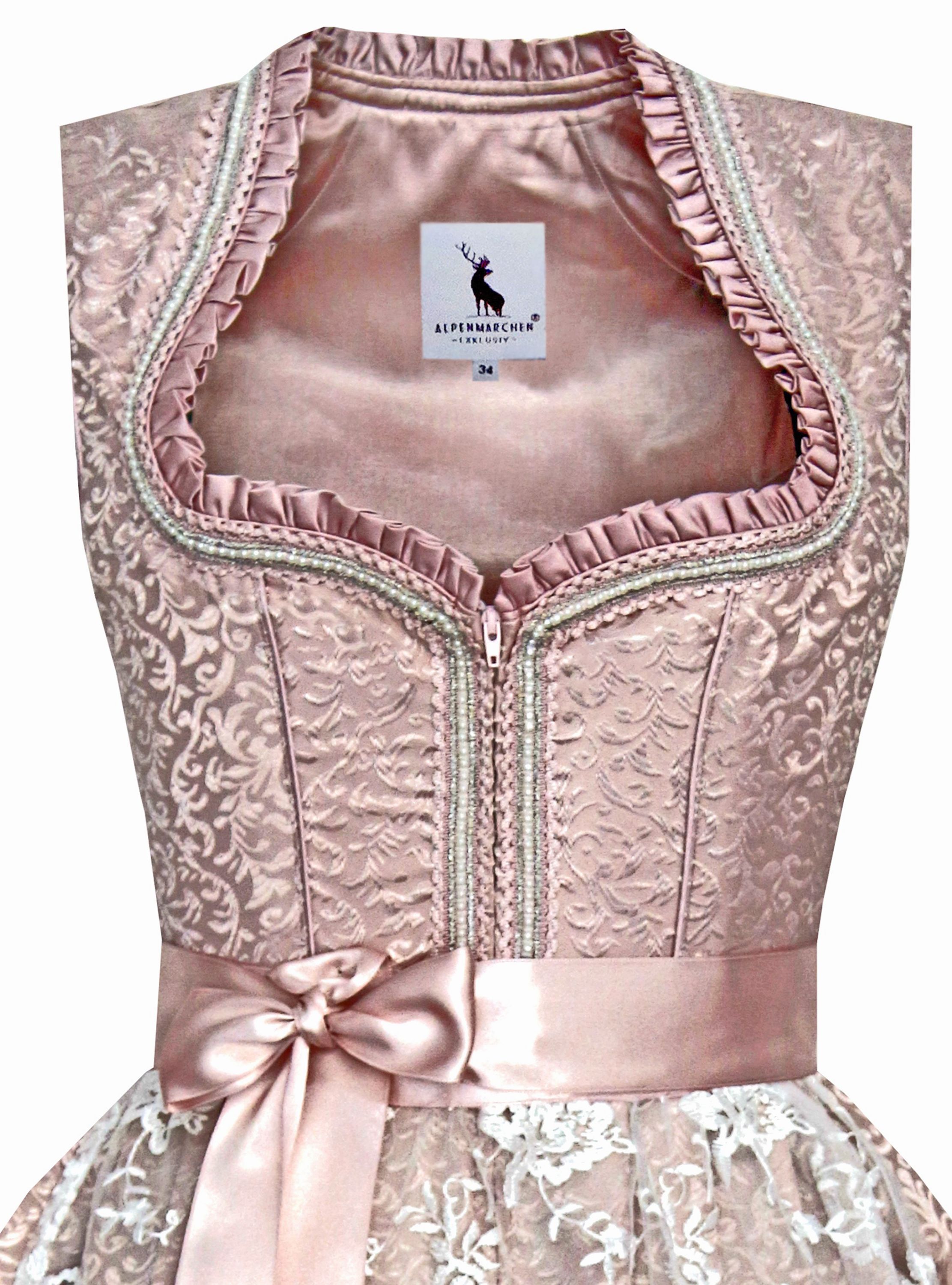 Dirndl Ophelia in rosa - ALM690