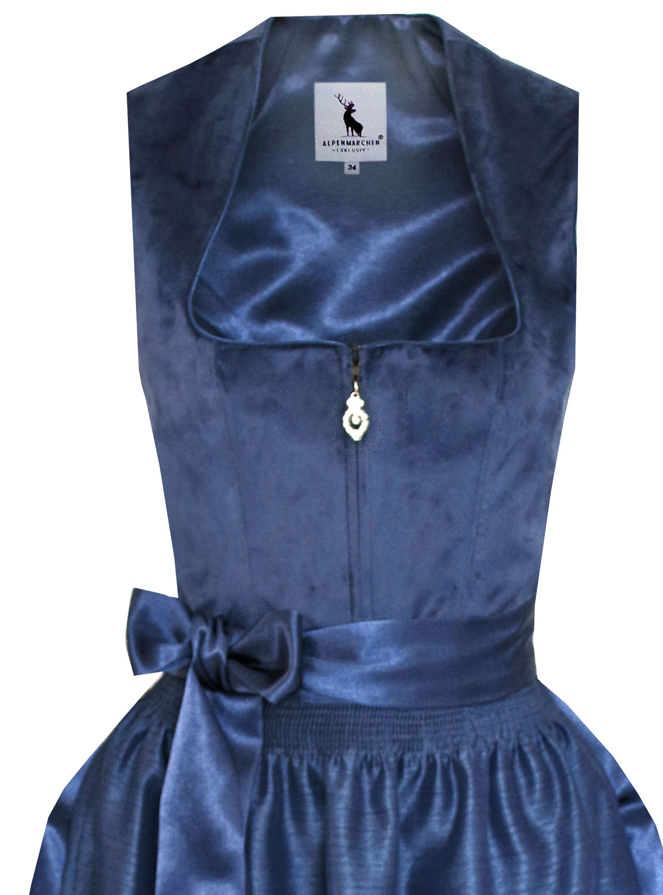 Dirndl Karolina in blau - ALM1013