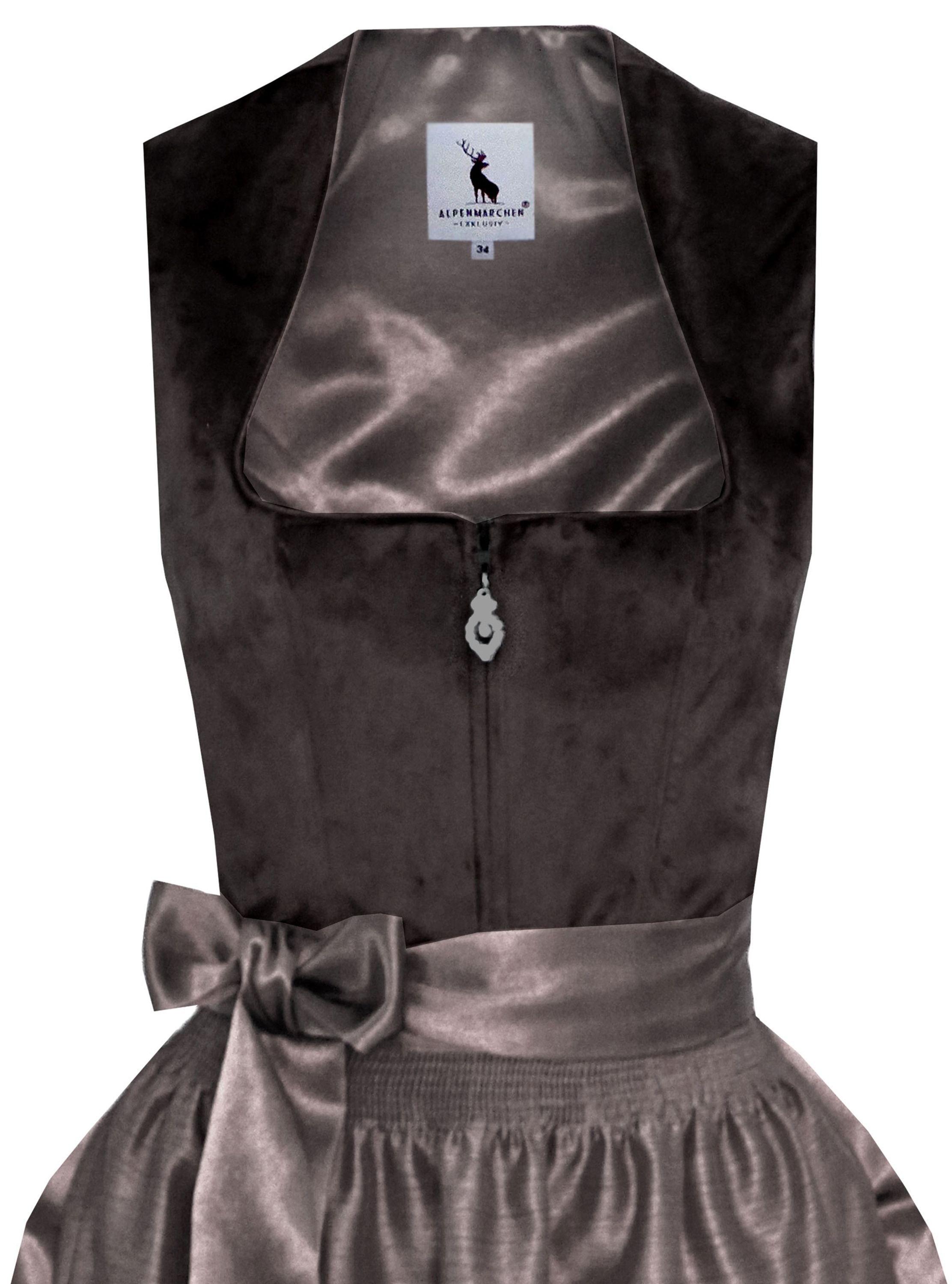 Dirndl Karolina in schwarz - ALM1012