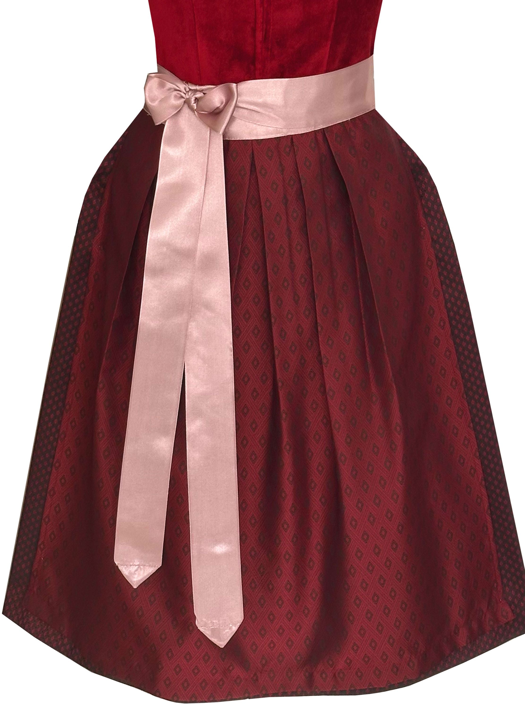 Dirndl Adriana in rot - ALM1014