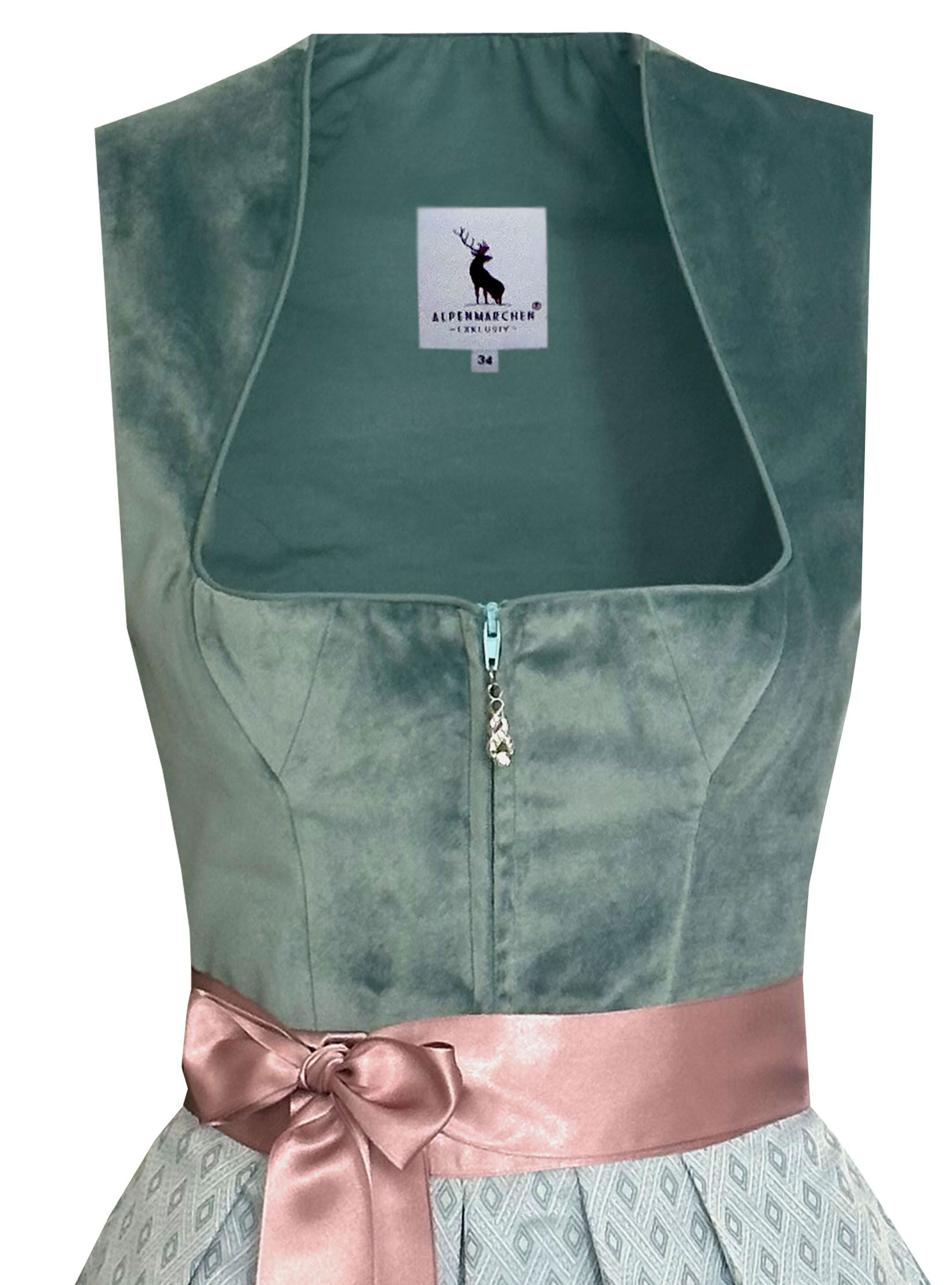 Dirndl Adriana in hellblau - ALM1015