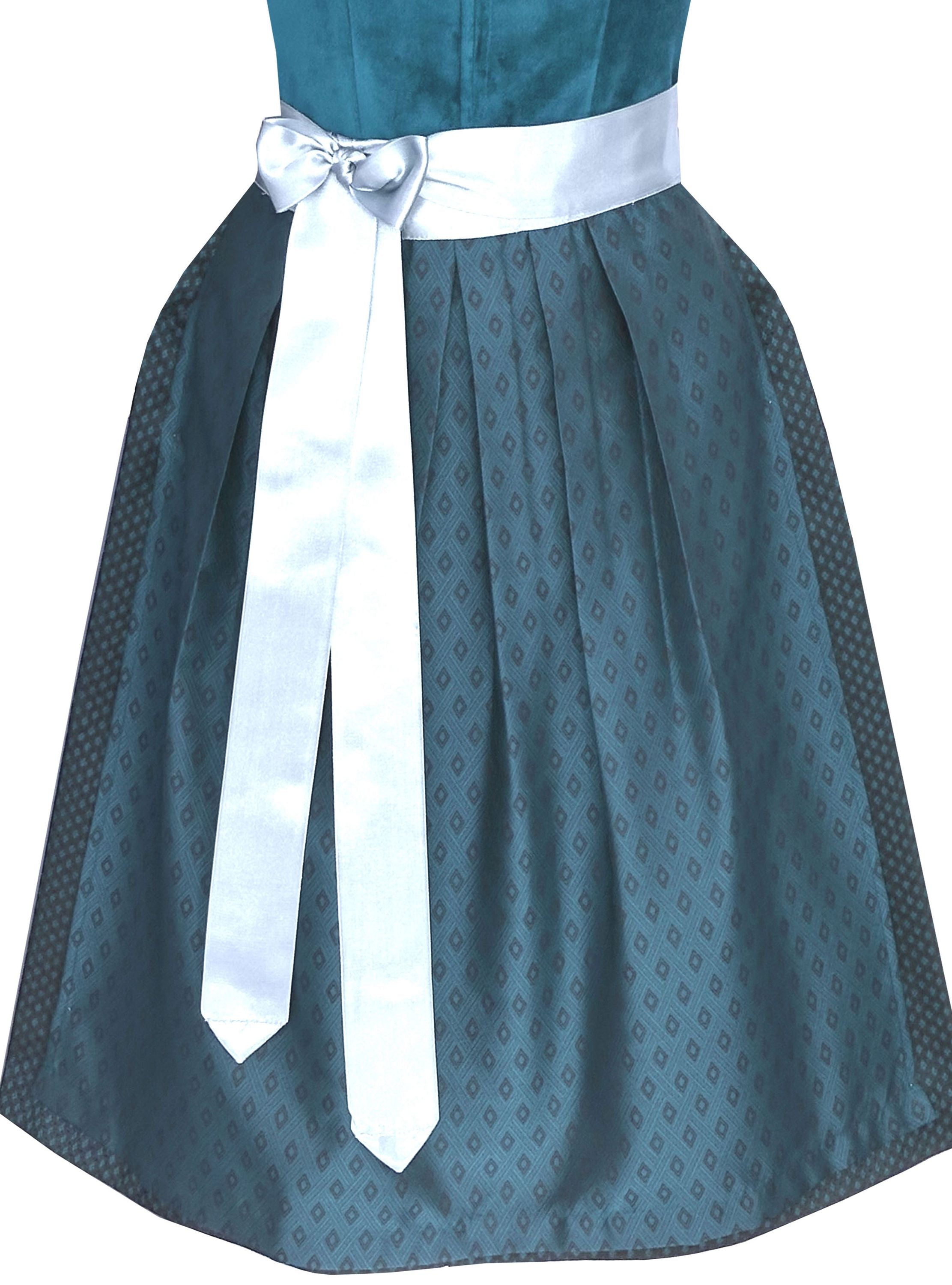 Dirndl Adriana in dunkelblau - ALM1016