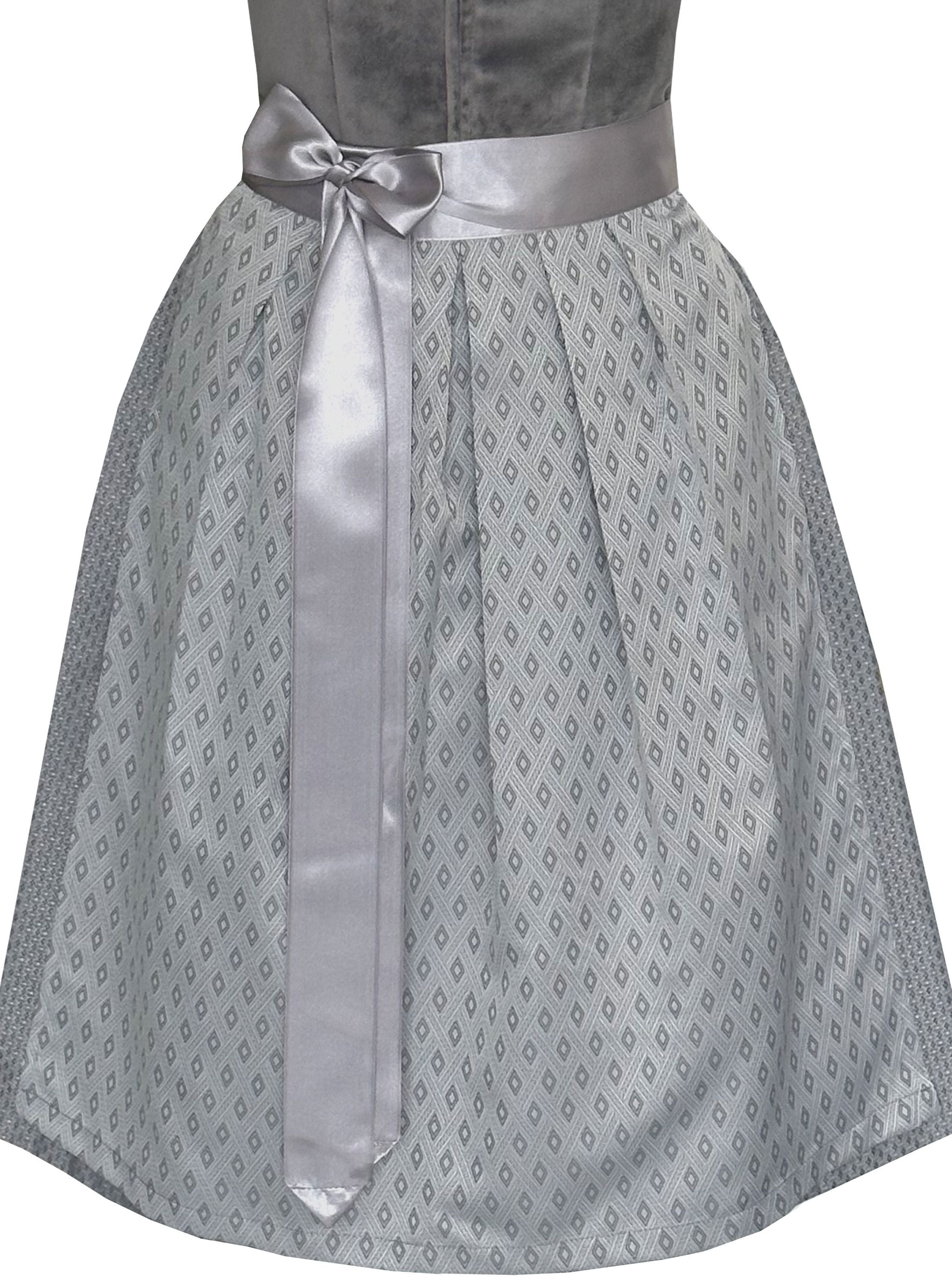 Dirndl Adriana in grau - ALM1017