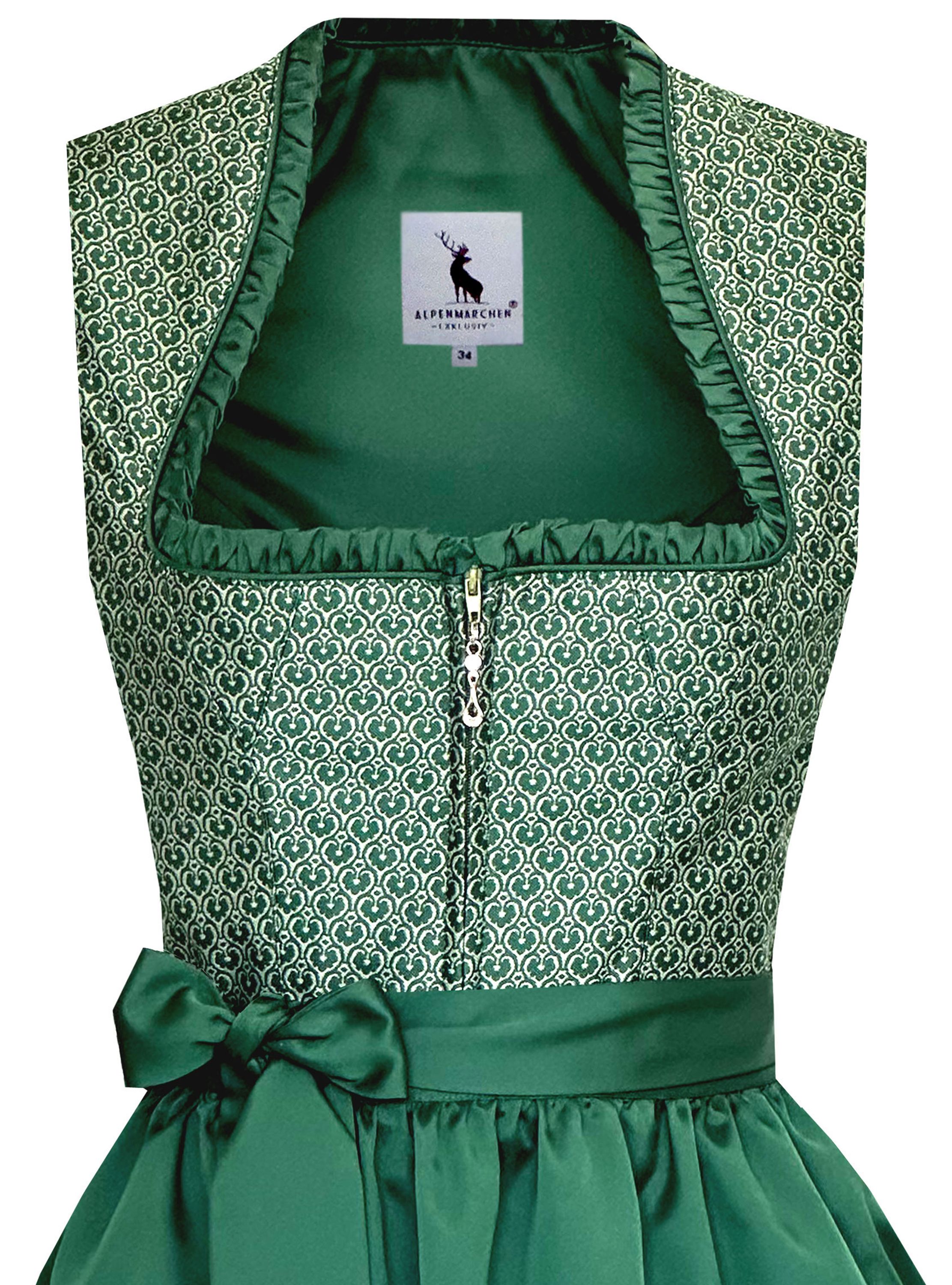 Dirndl Liane in grün - ALM1043