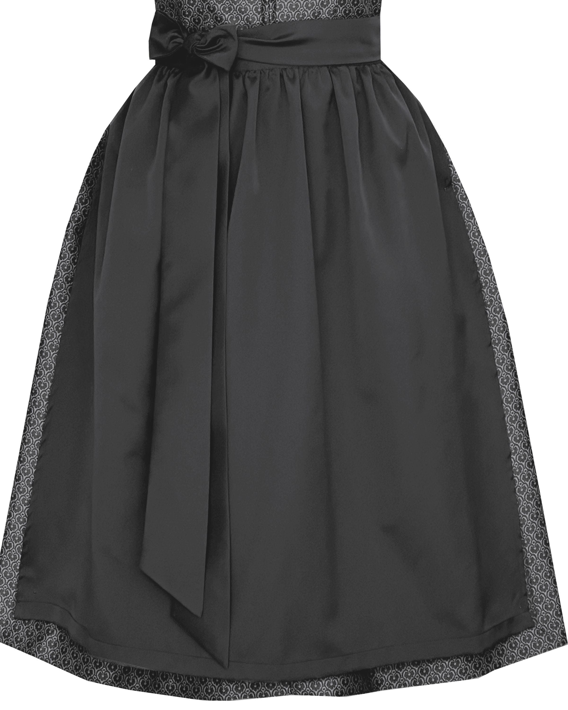 Midi Dirndl Liane in Anthrazit - ALM1058