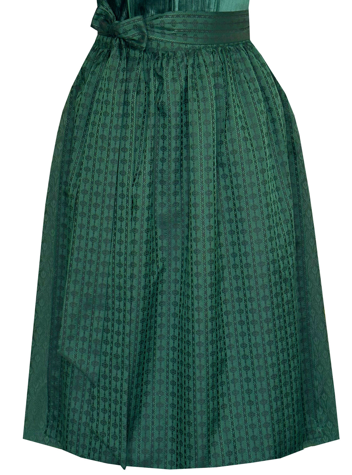 Midi Dirndl Enora in grün - ALM1068