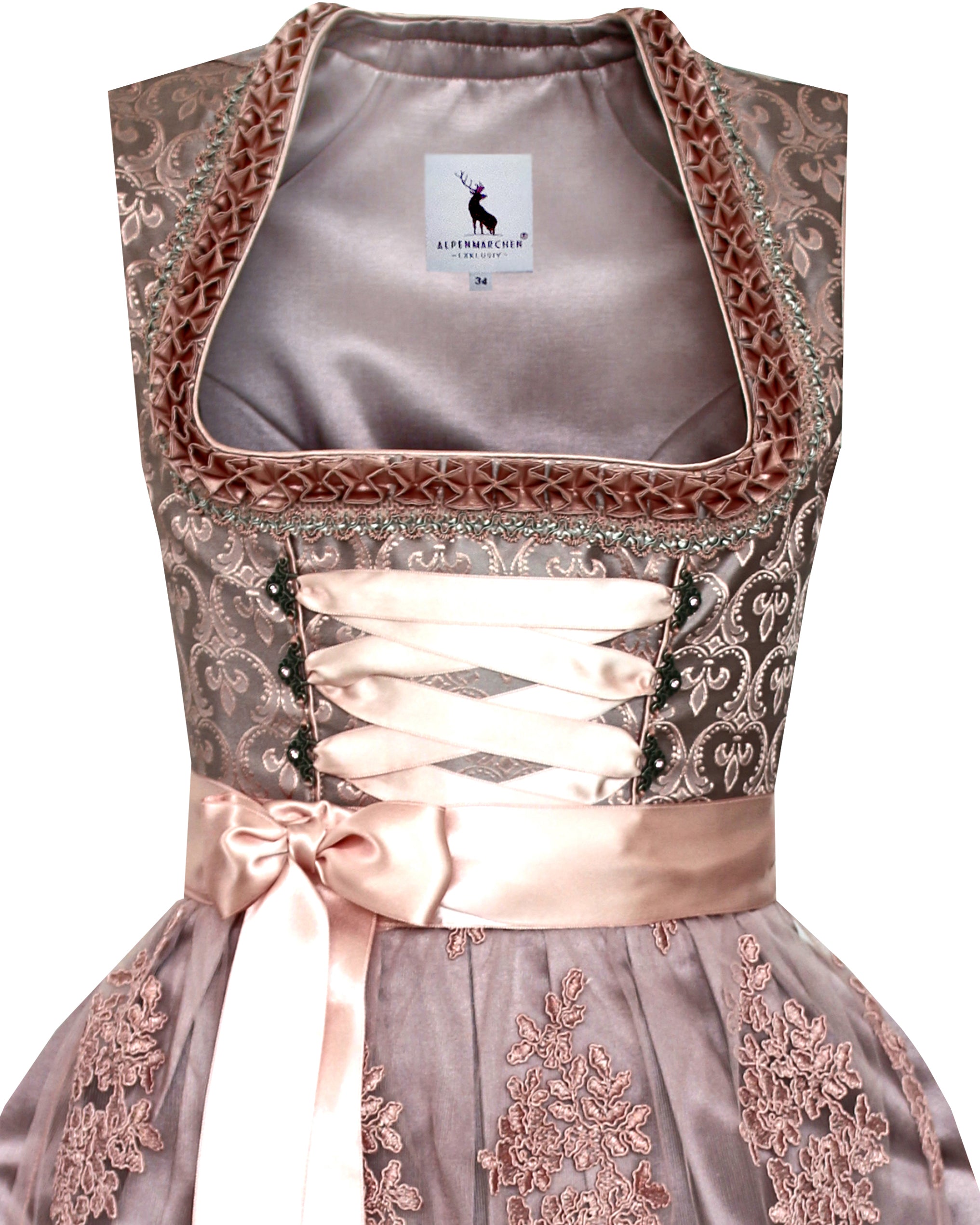 Dirndl Vroni in altrosa - ALM908