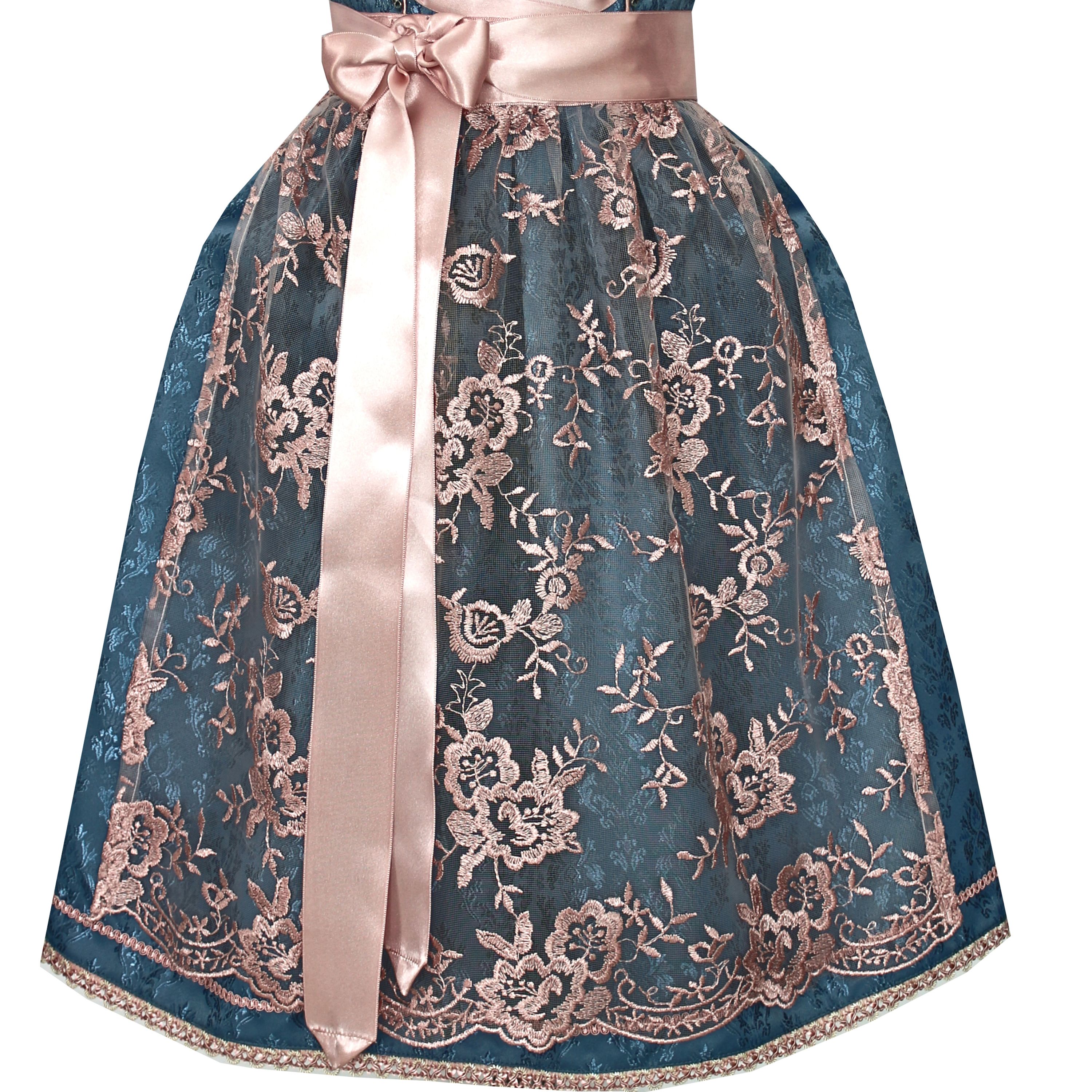 Alpenmärchen Kinderdirndl aus exklusiver Kollektion inkl. Schürze und Bluse - ALM-K914