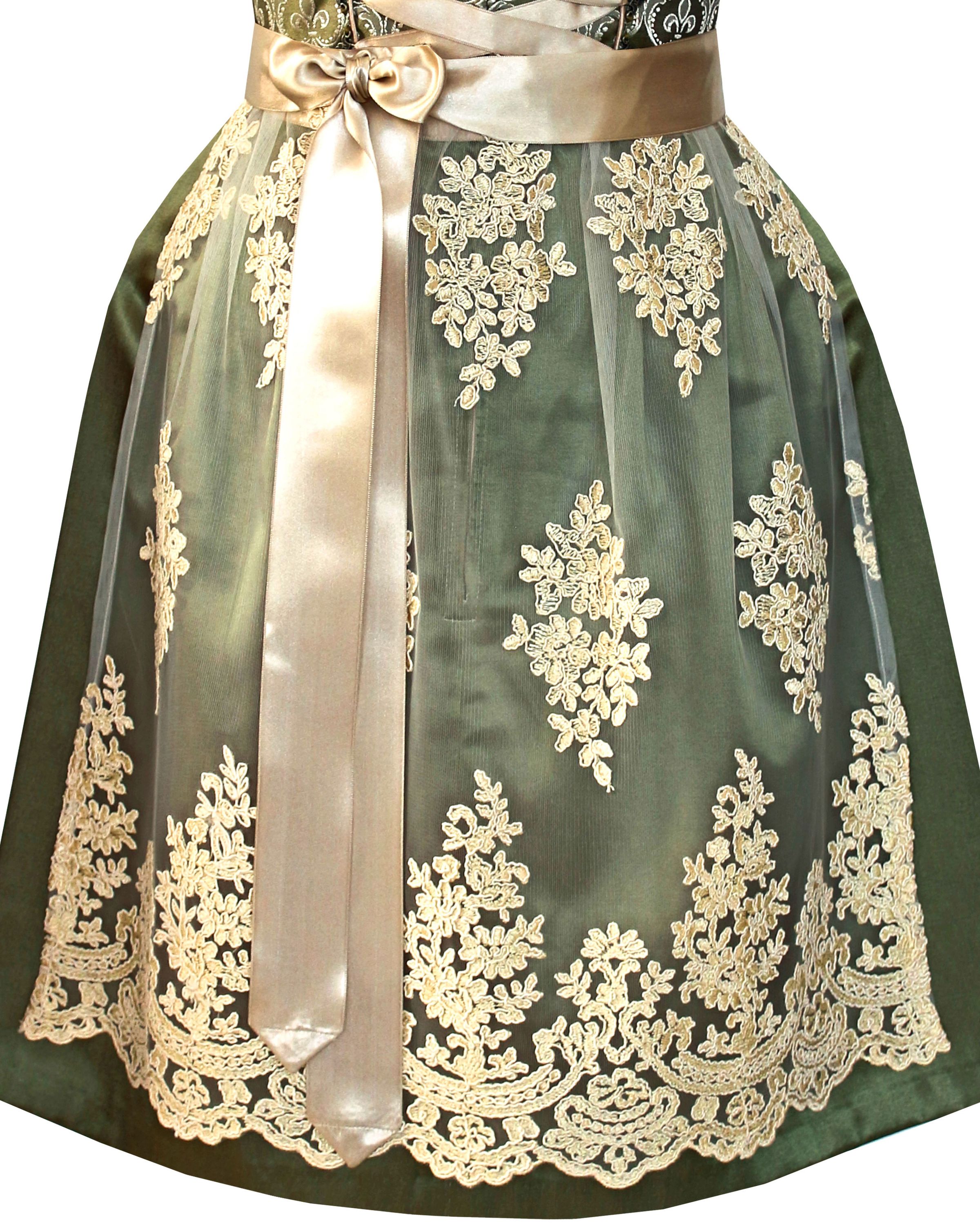 Dirndl Livia in Grün und Creme - ALM915