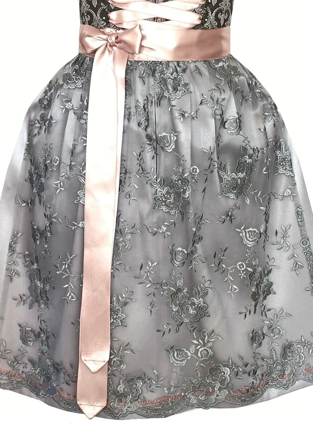 Dirndl Fiona in grau - ALM962