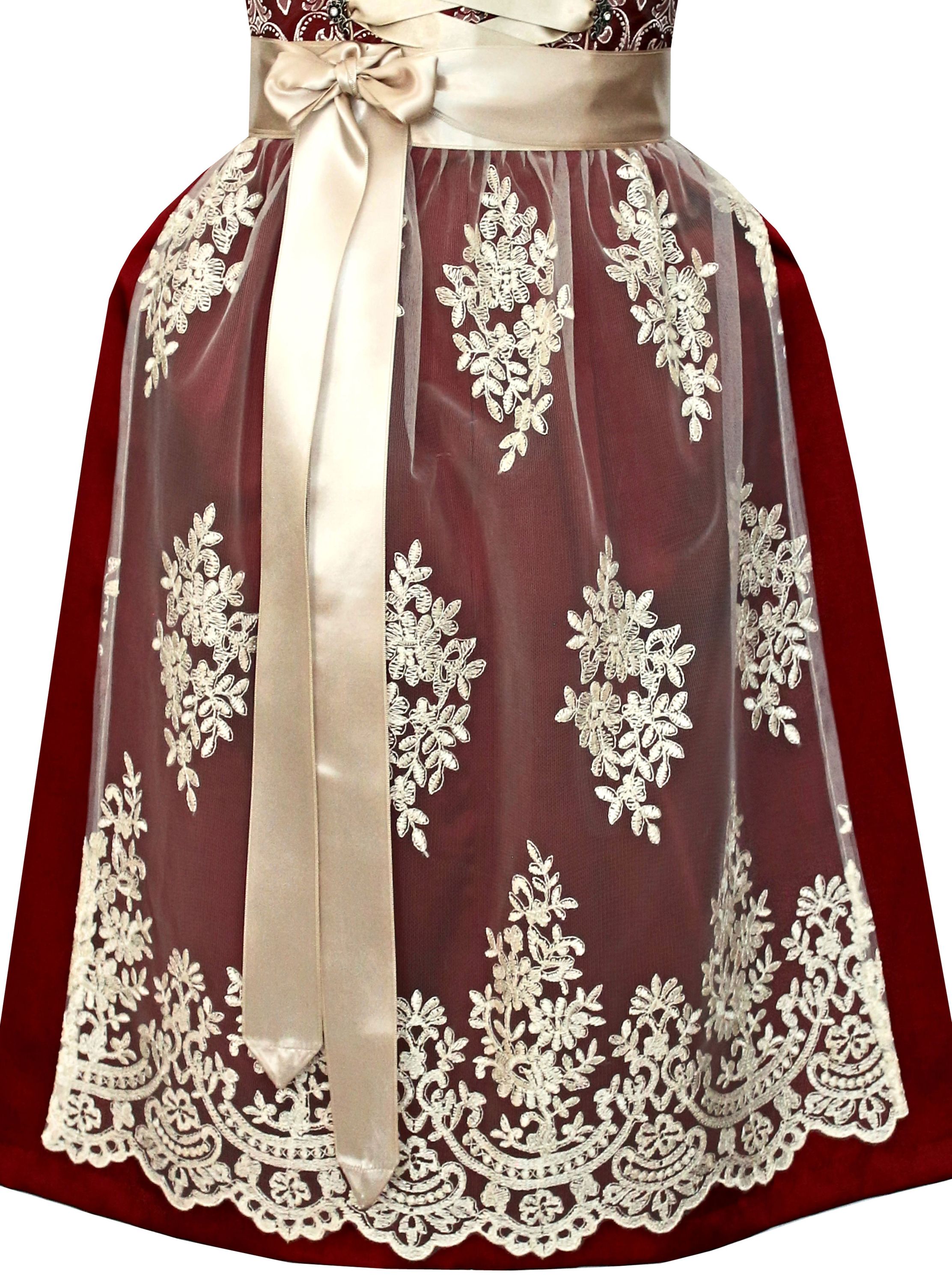 Dirndl Victoria in rot - ALM986