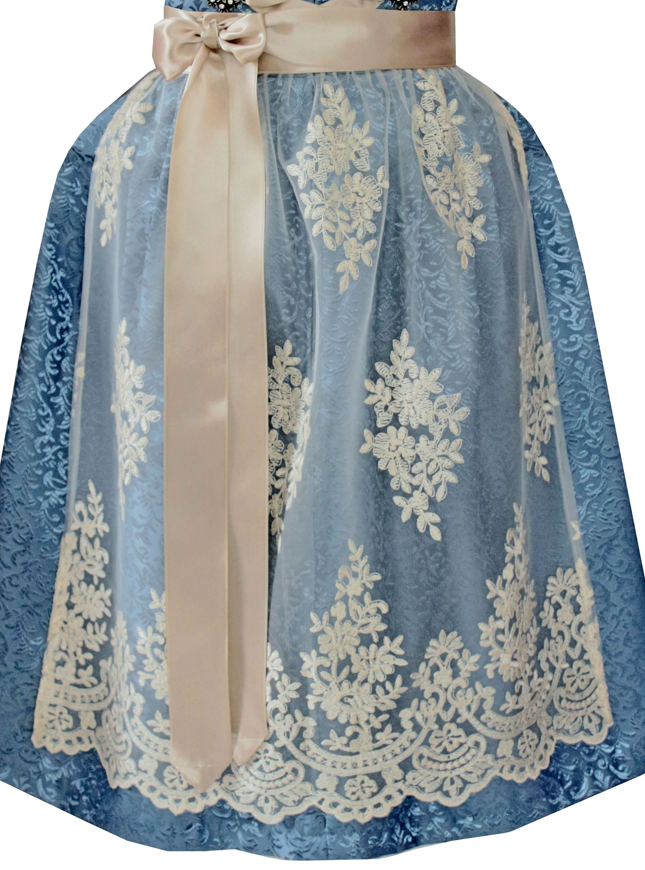 Dirndl Rosalie in hellblau - ALM991
