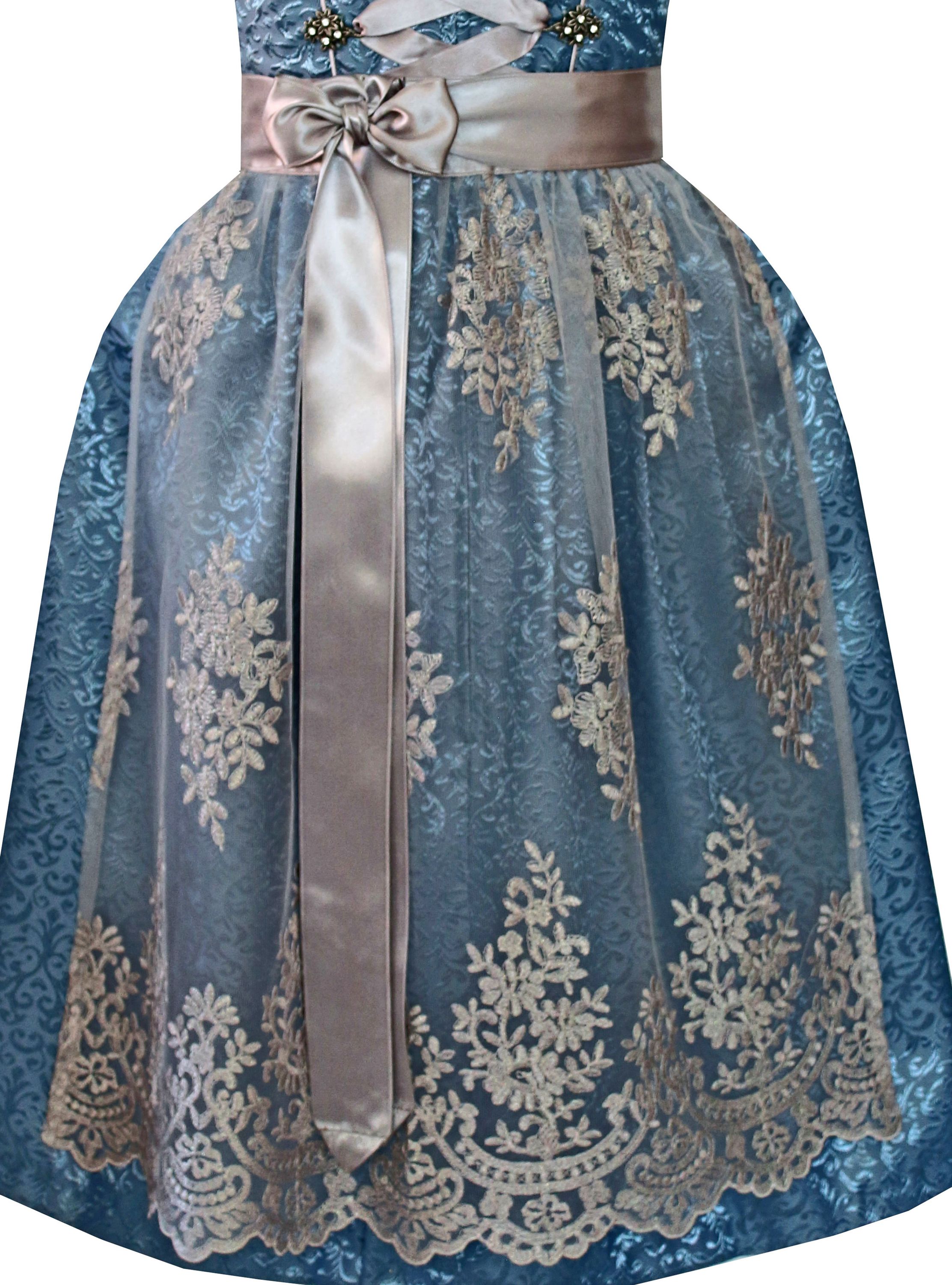 Dirndl Lydia in blau - ALM993