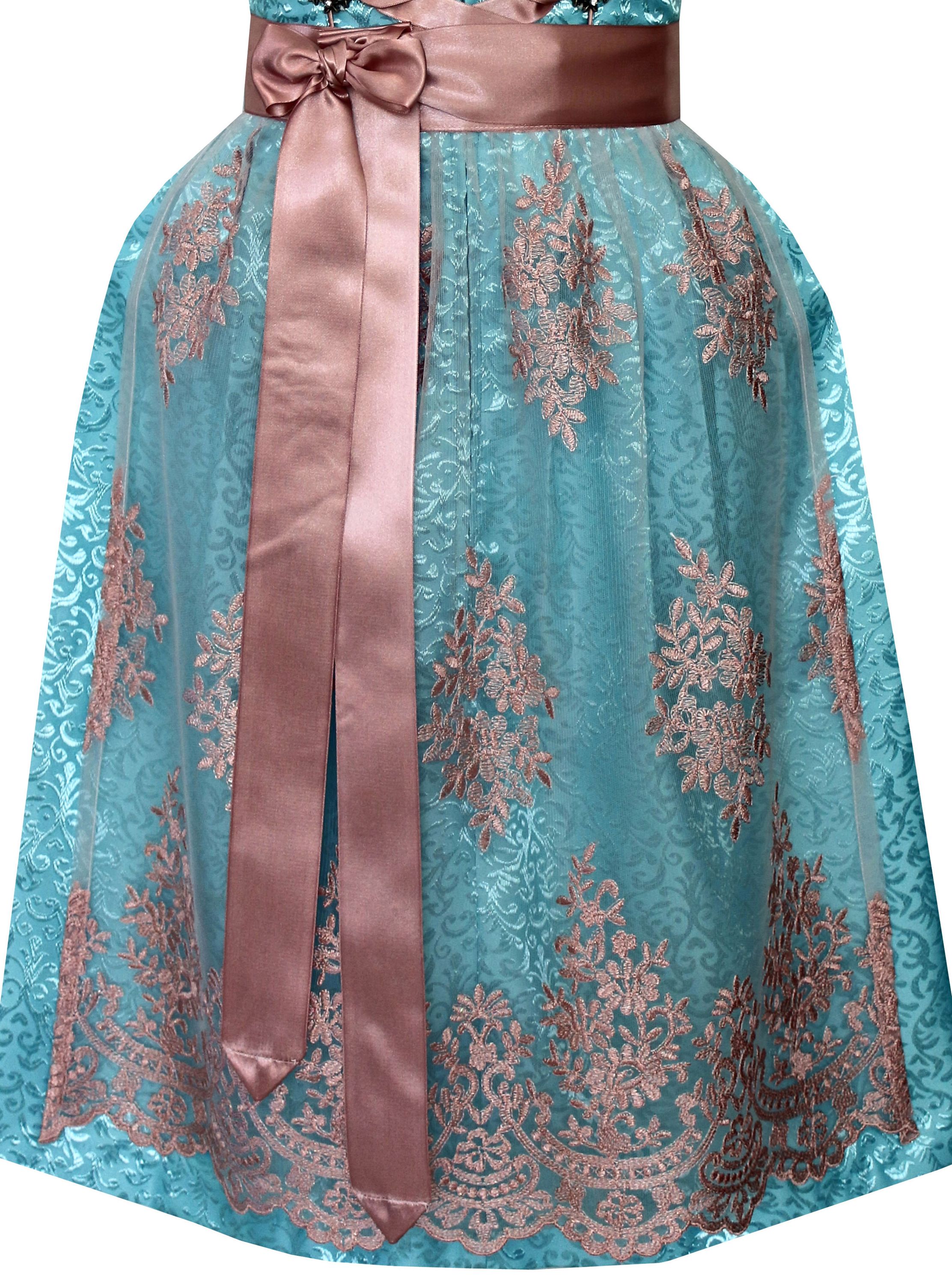 Dirndl Mika in türkis - ALM995