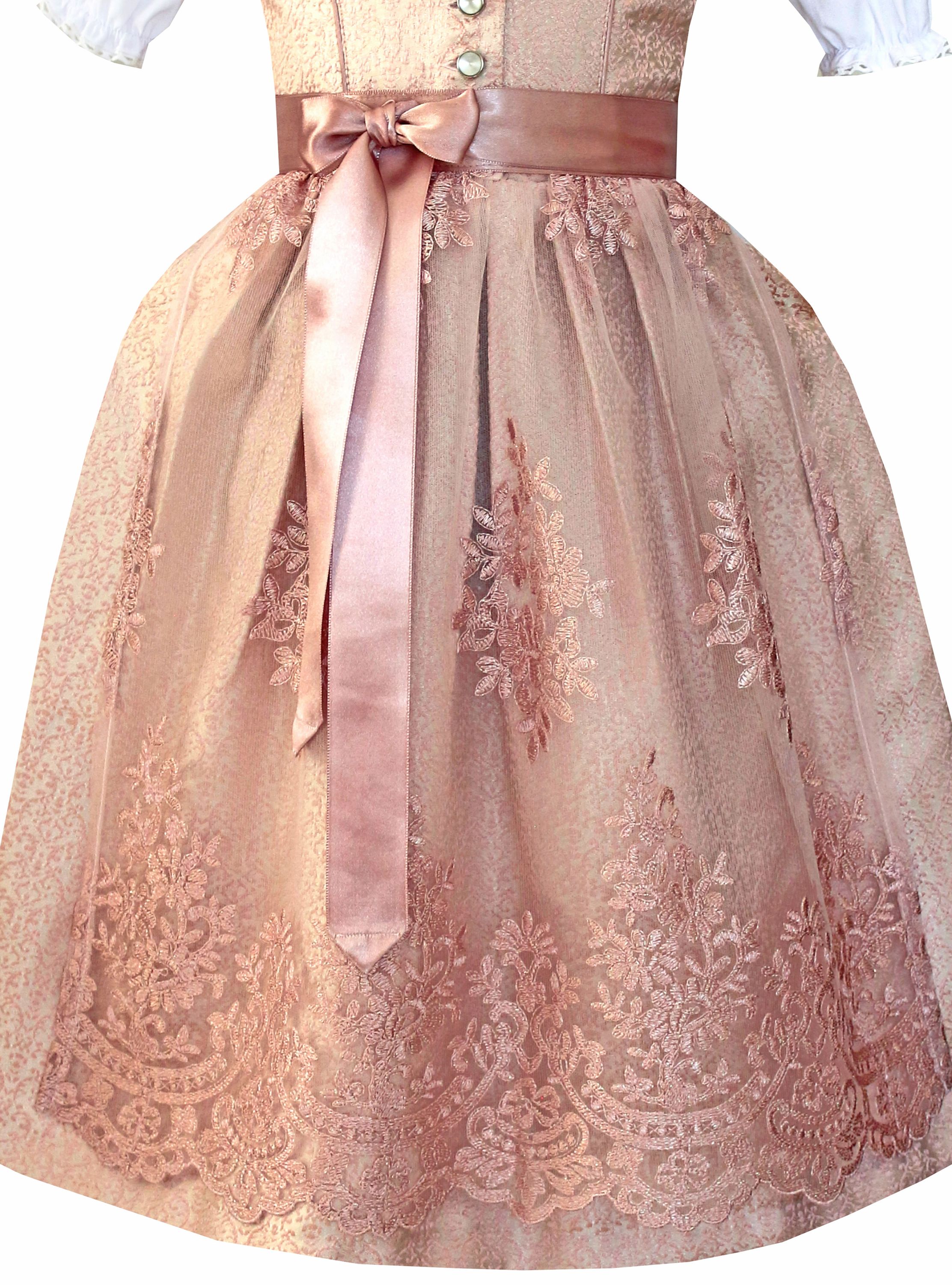 Kinderdirndl Hedi in Rosa - ALM-K957