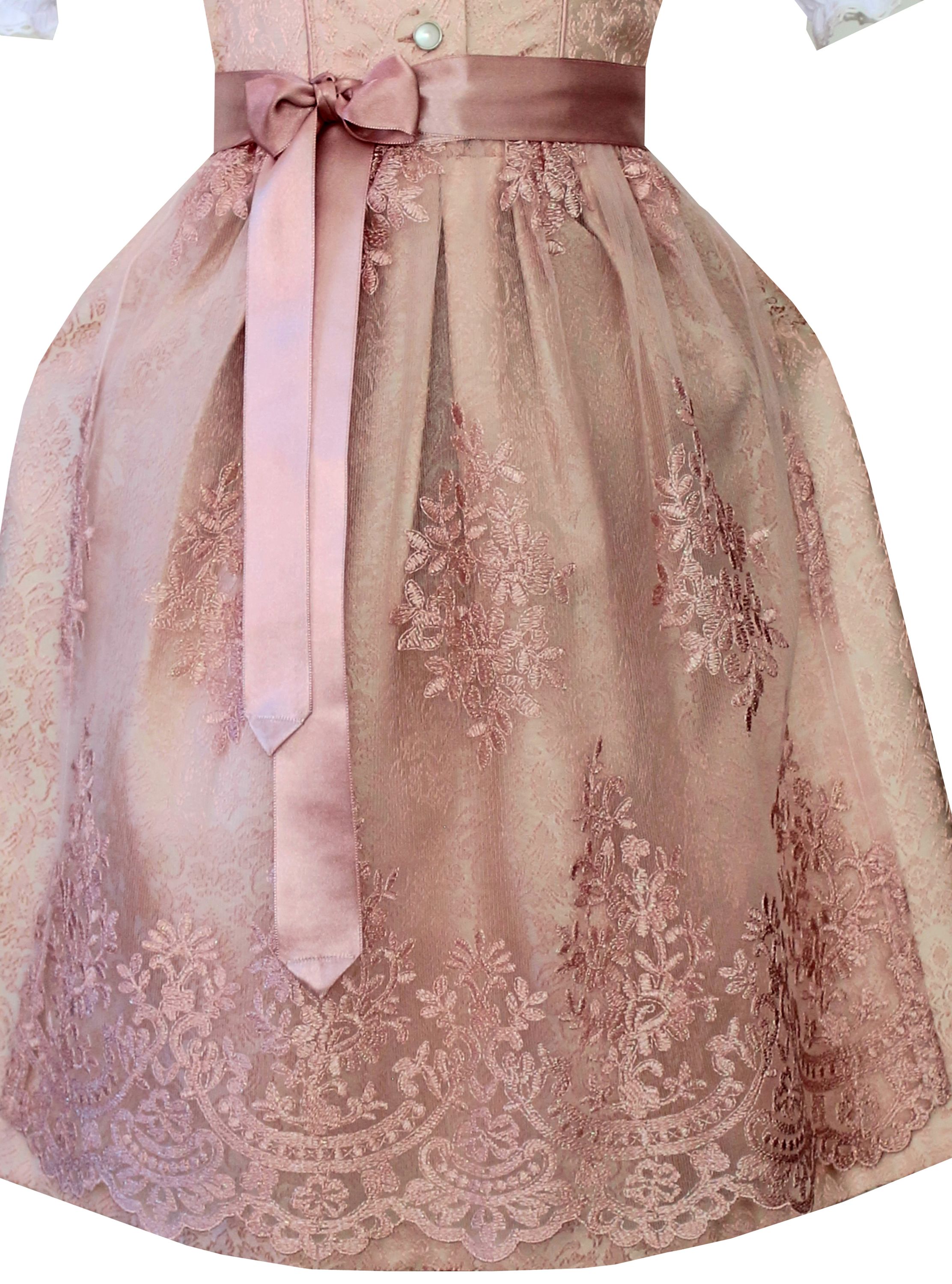 Kinderdirndl Emmi in Hellrosa - ALM-K958