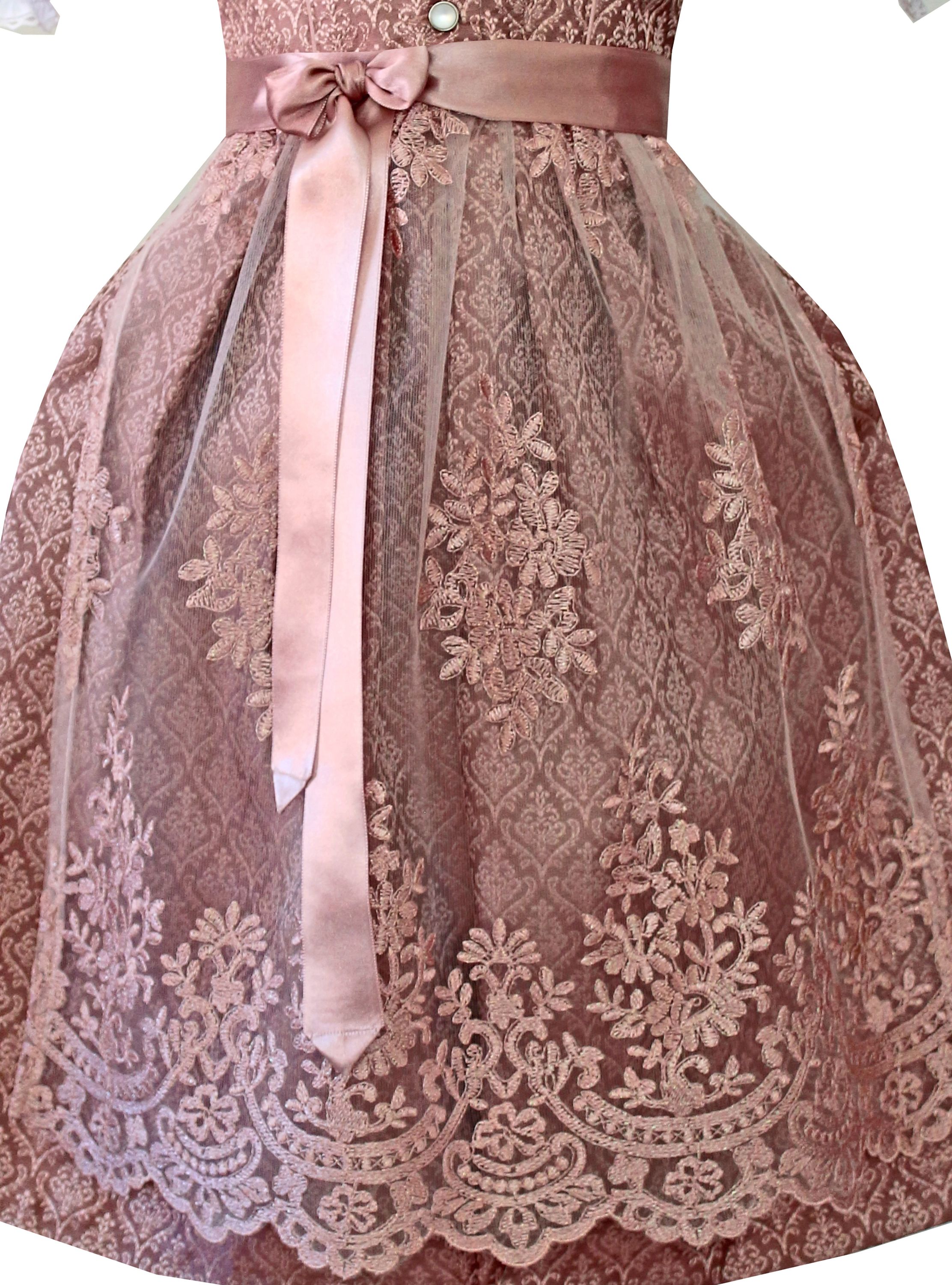Kinderdirndl Emmi in rosa - ALM-K967