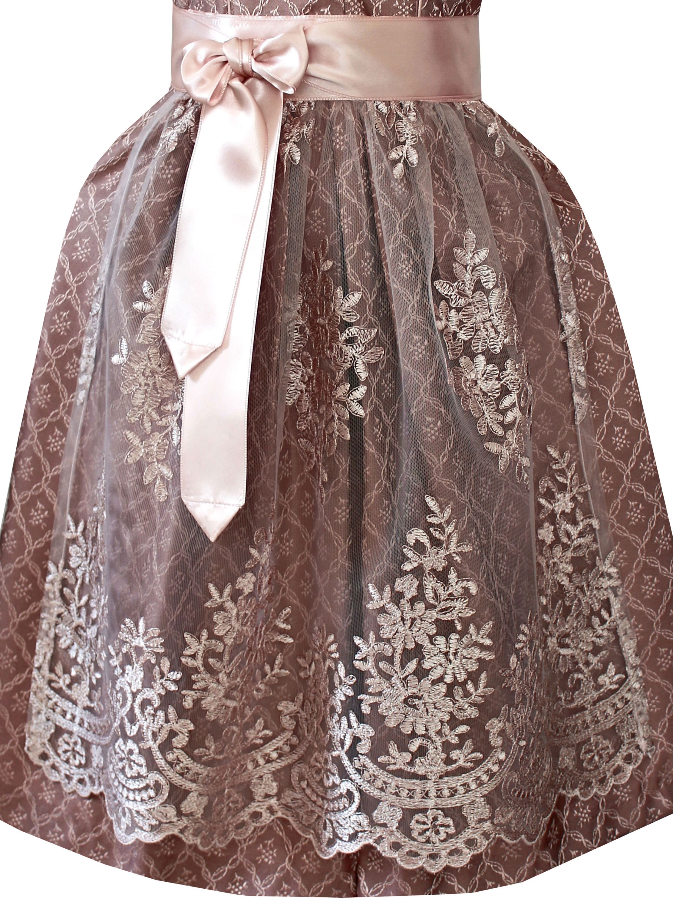 Kinderdirndl Nova in Rosa - ALM-K954