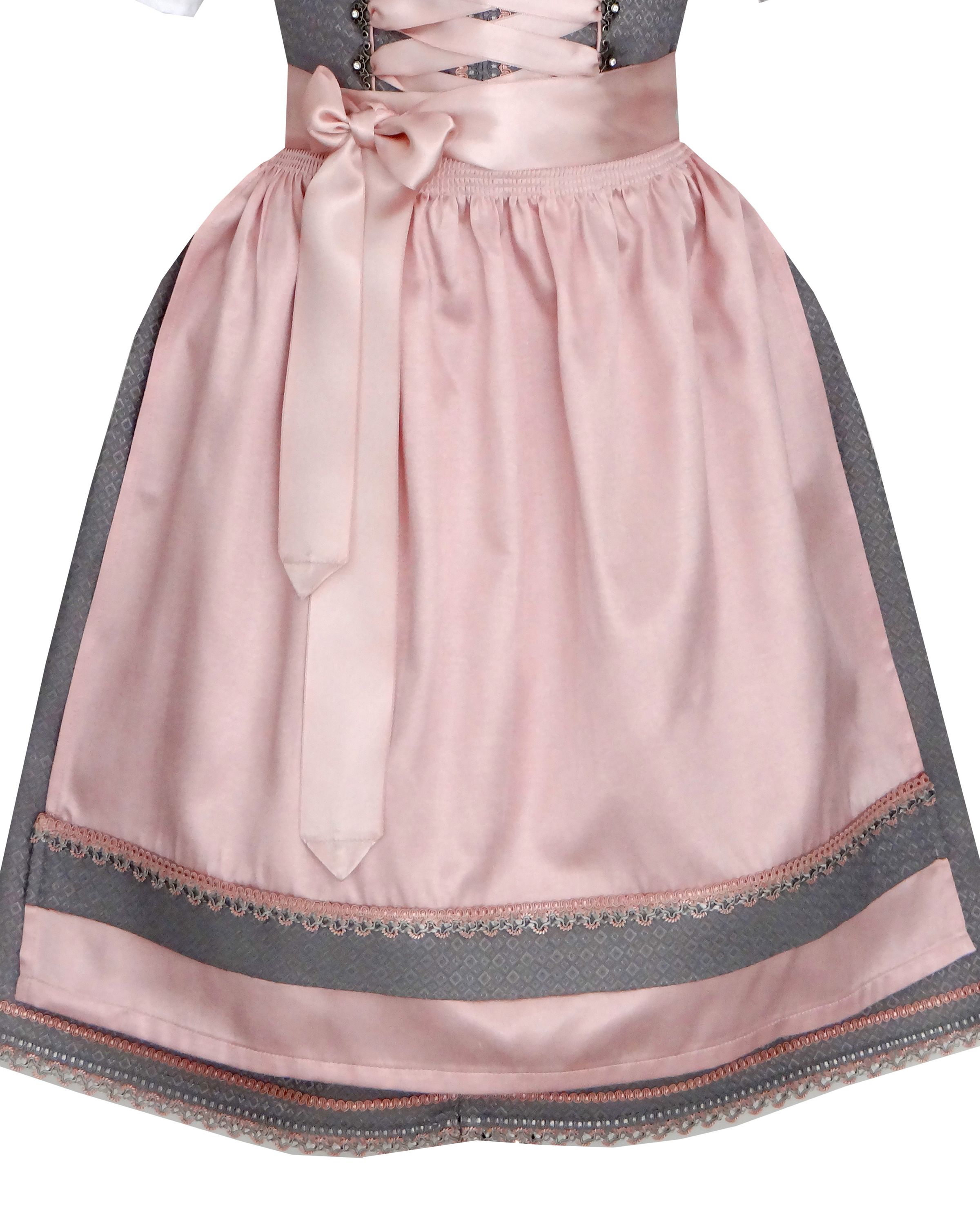 Alpenmärchen Kinderdirndl aus exklusiver Kollektion inkl. Schürze und Bluse - ALM-K665