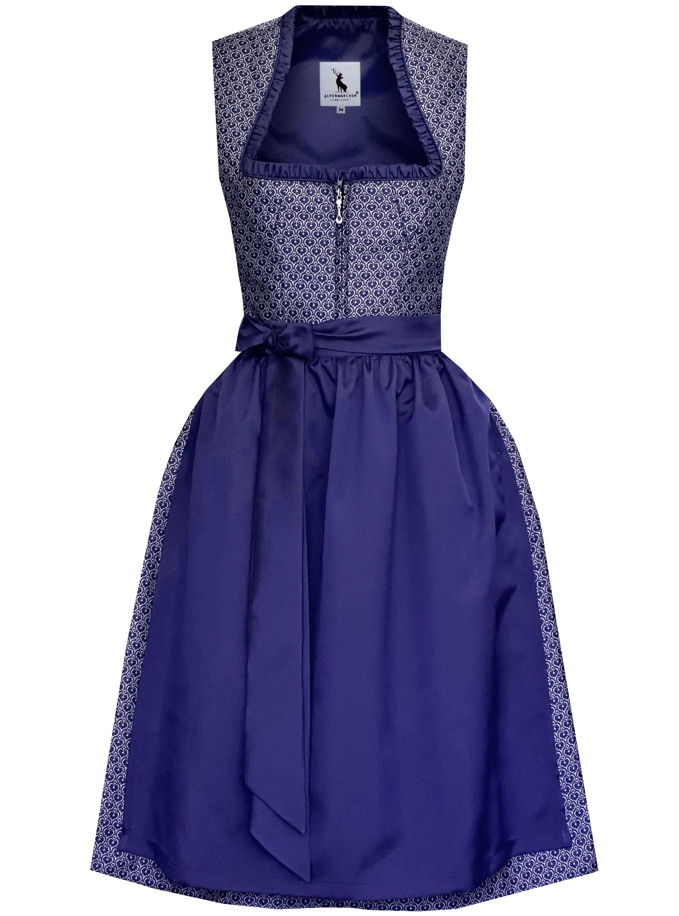 Dirndl Liane in blau - ALM1037