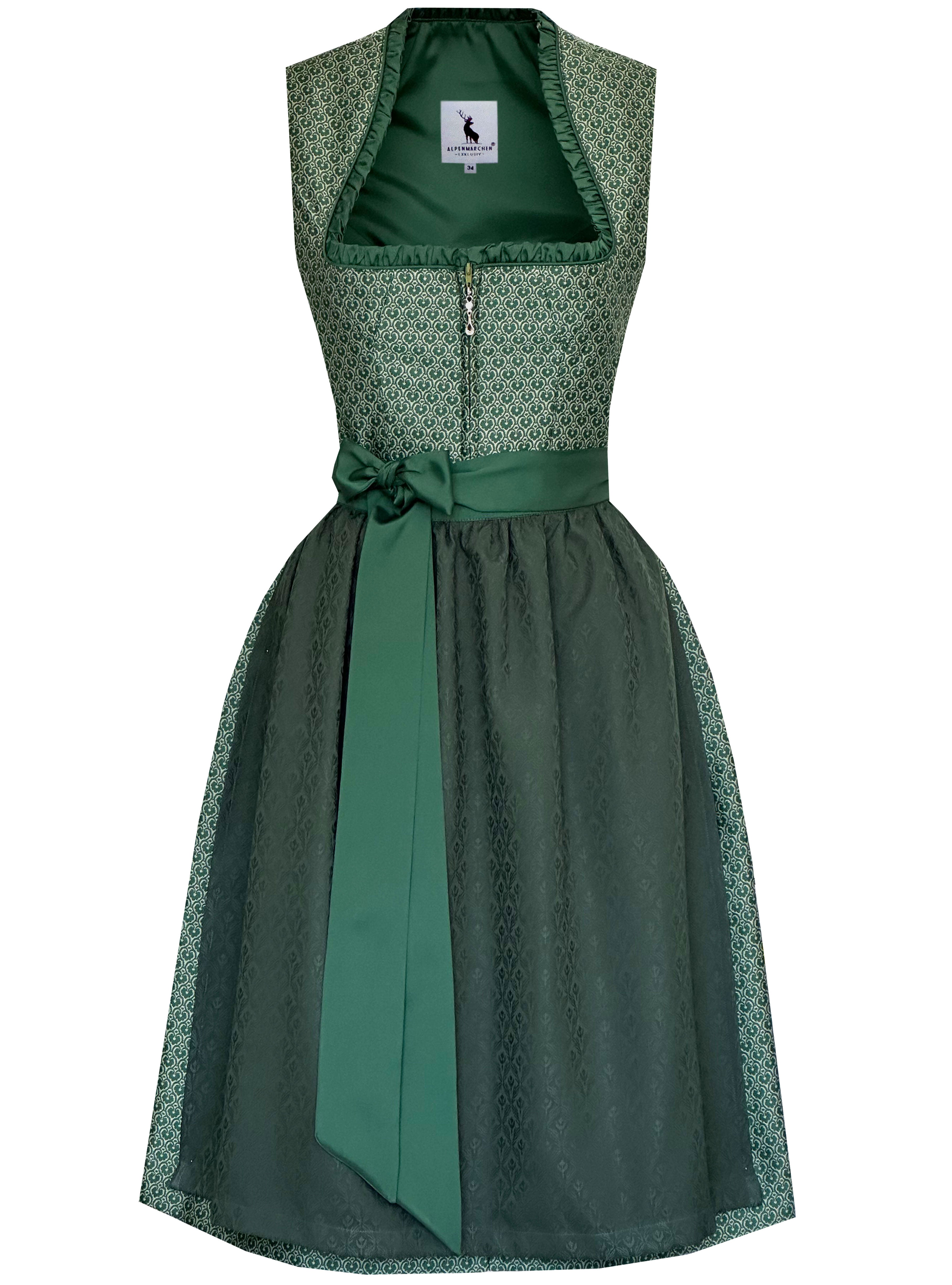 Dirndl Liane in Grün - ALM1039