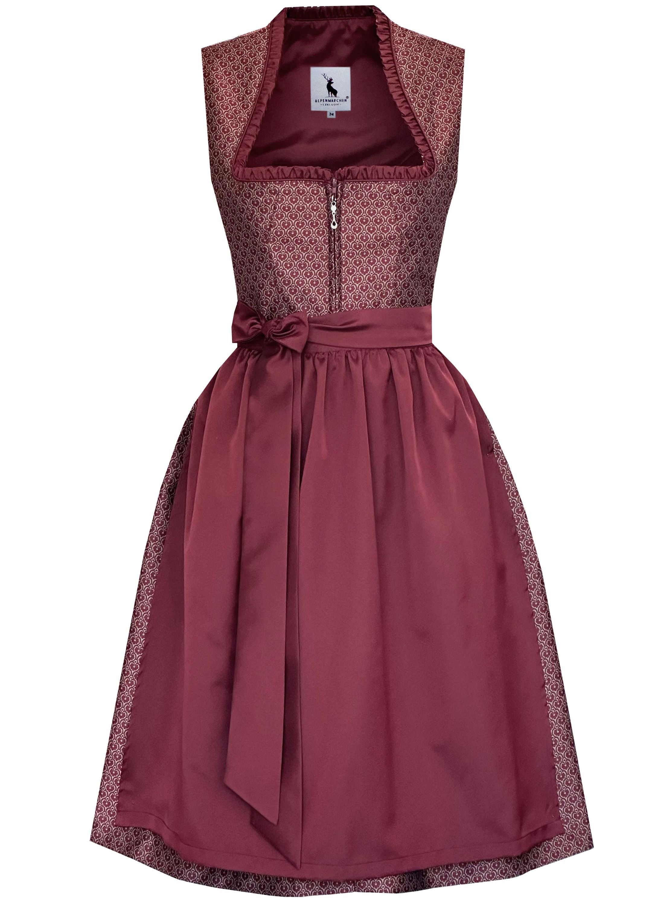 Dirndl Liane in Rot - ALM1041