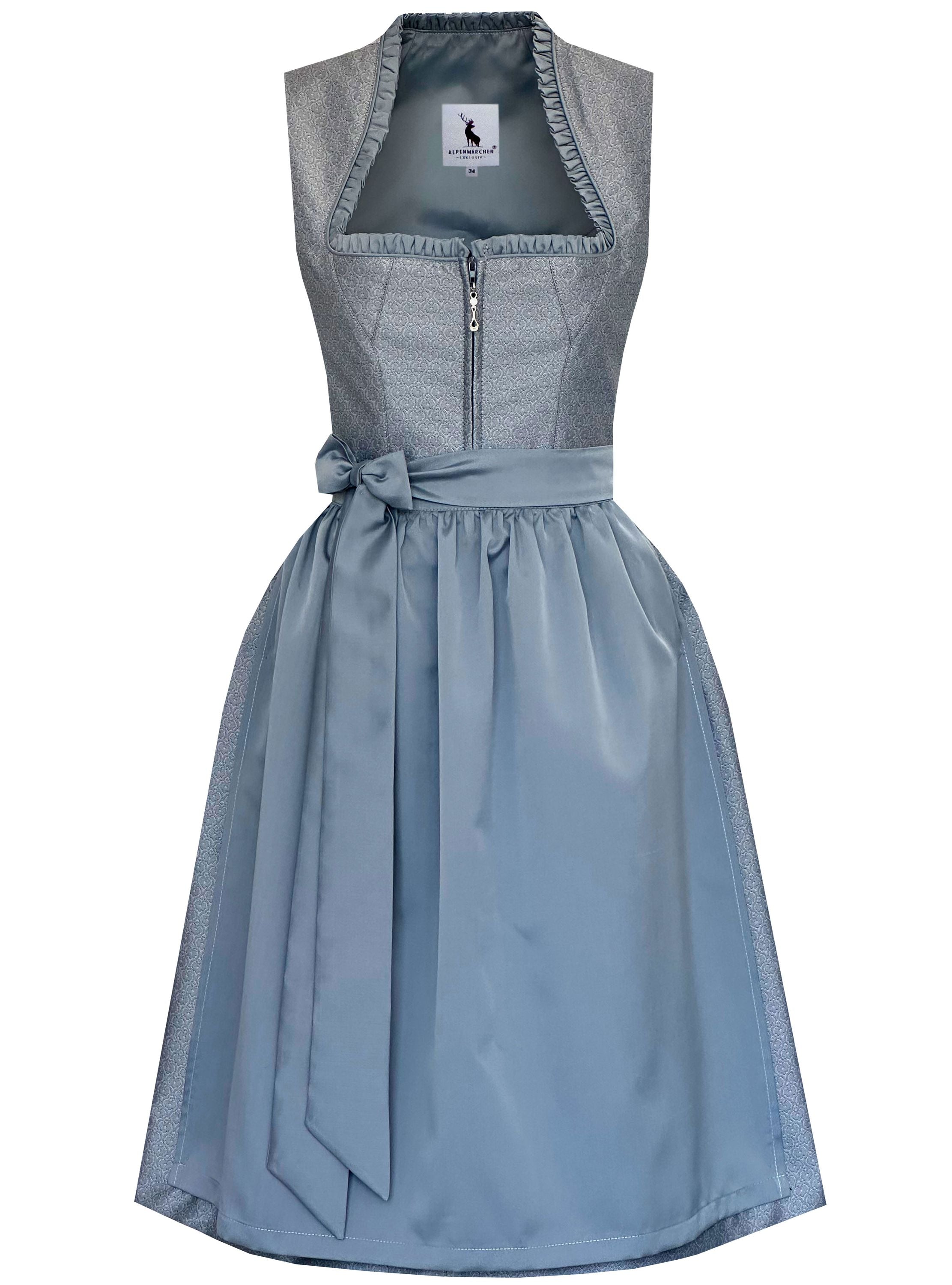 Dirndl Liane in Eisblau - ALM1042