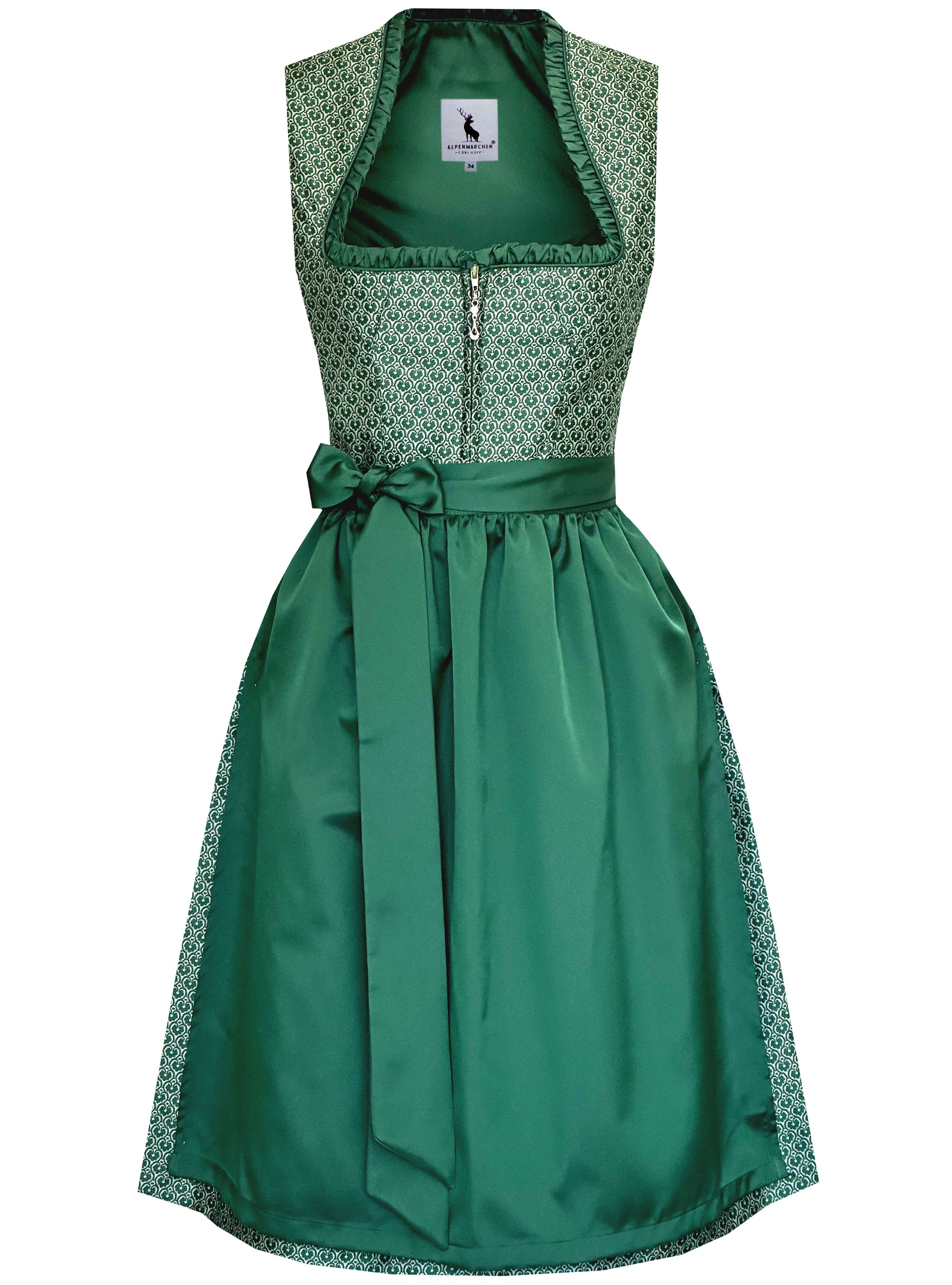 Dirndl Liane in grün - ALM1043