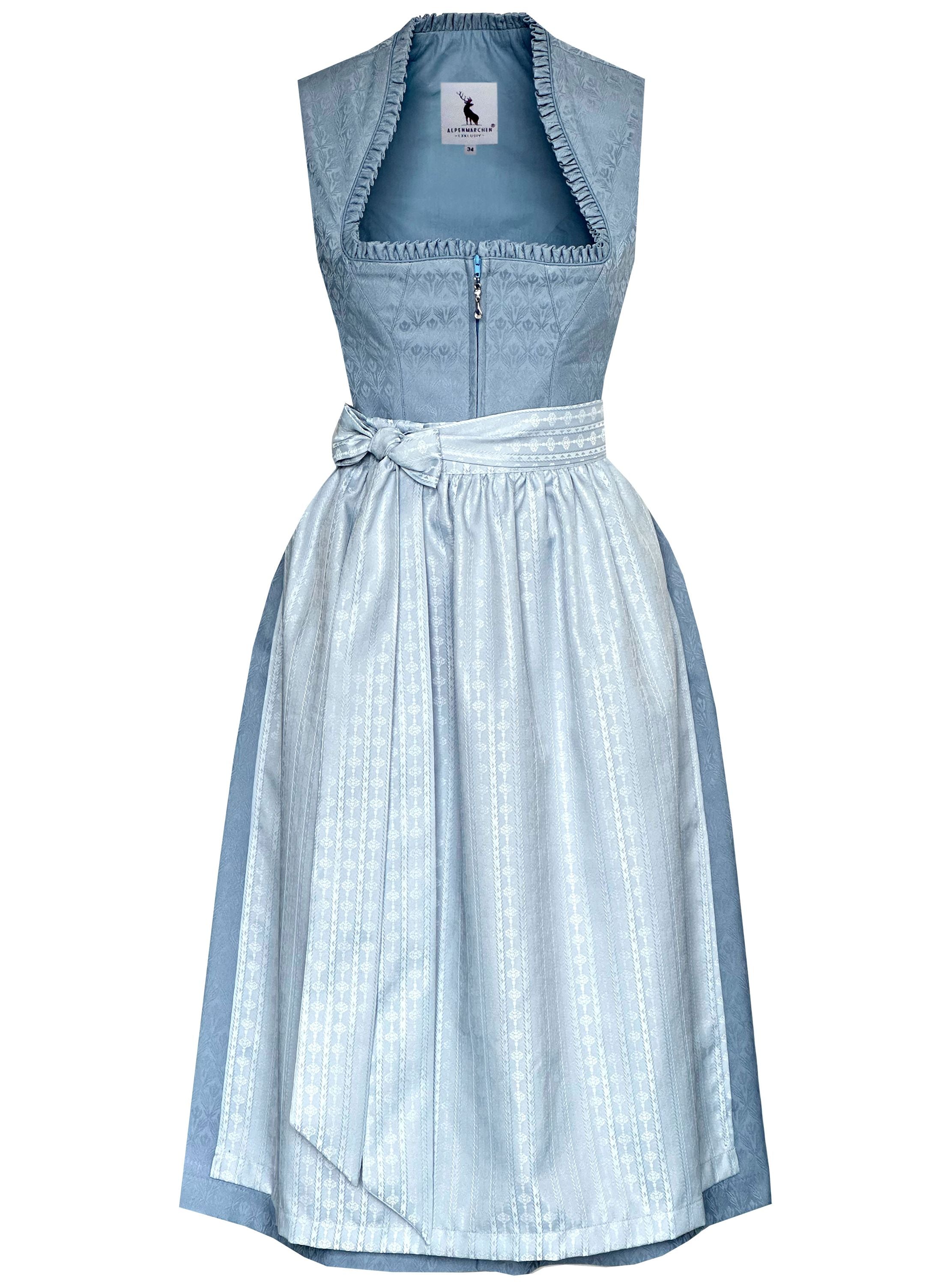 Midi Dirndl Miranda in hellgrün - ALM1064