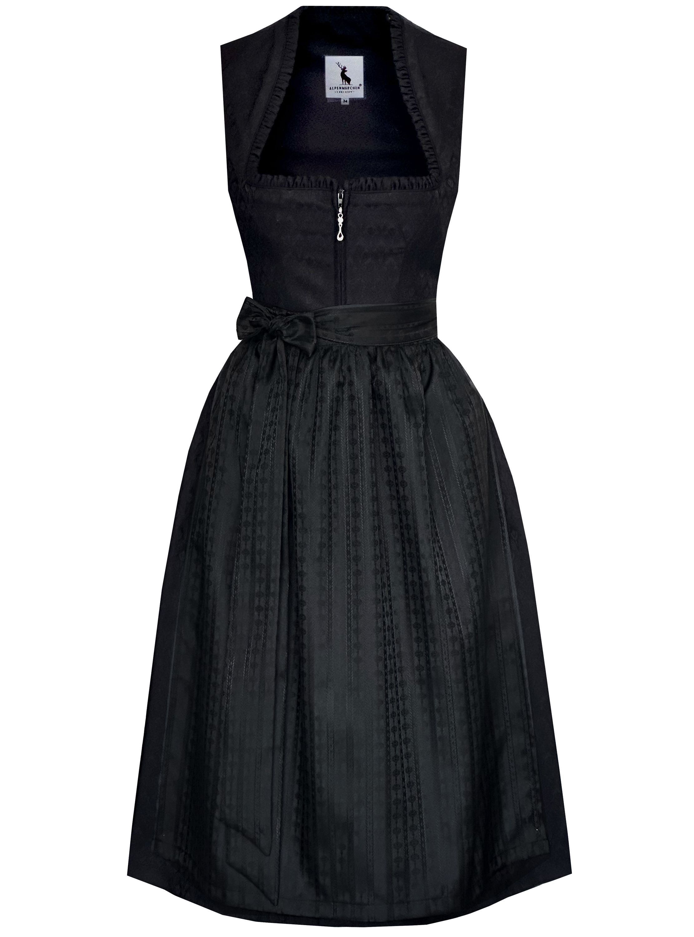 Midi Dirndl Miranda in hellgrün - ALM1066