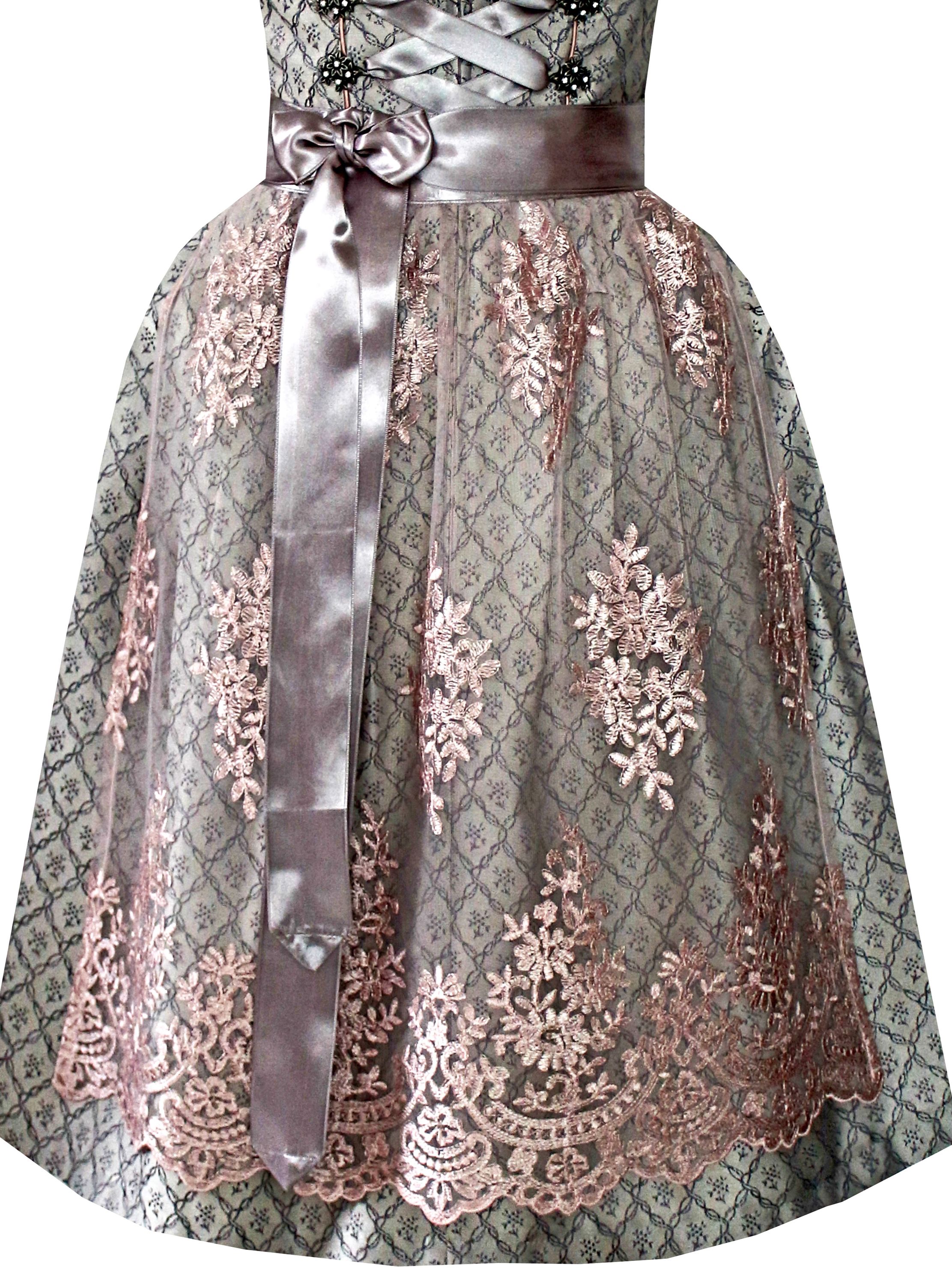 Dirndl Gerda in grau - ALM963