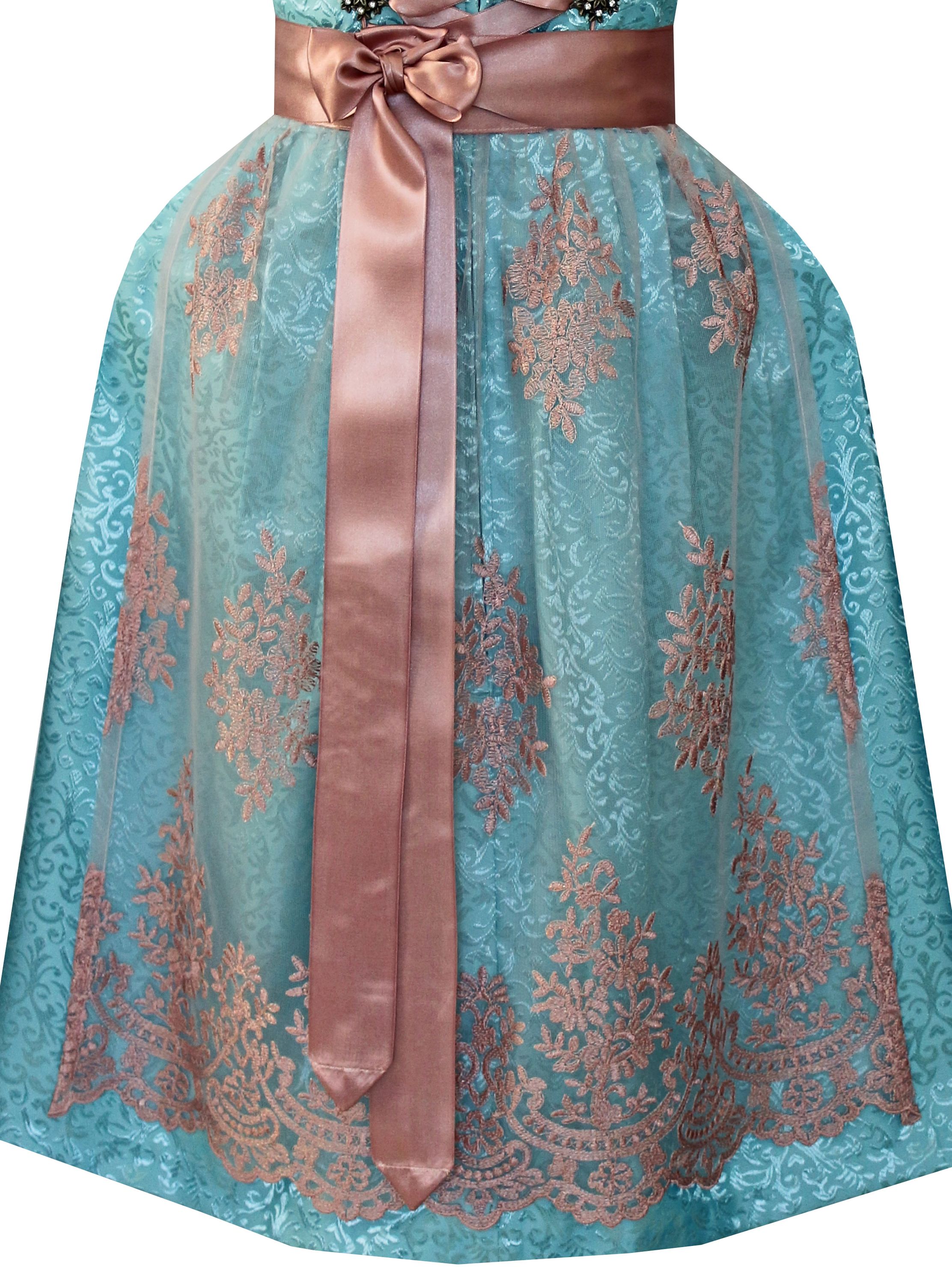 Dirndl Armanda in türkis - ALM990