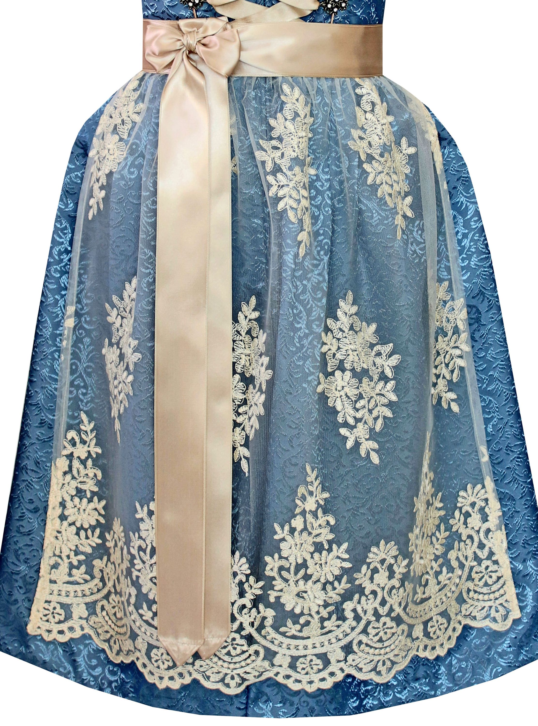 Dirndl Greta in blau - ALM992