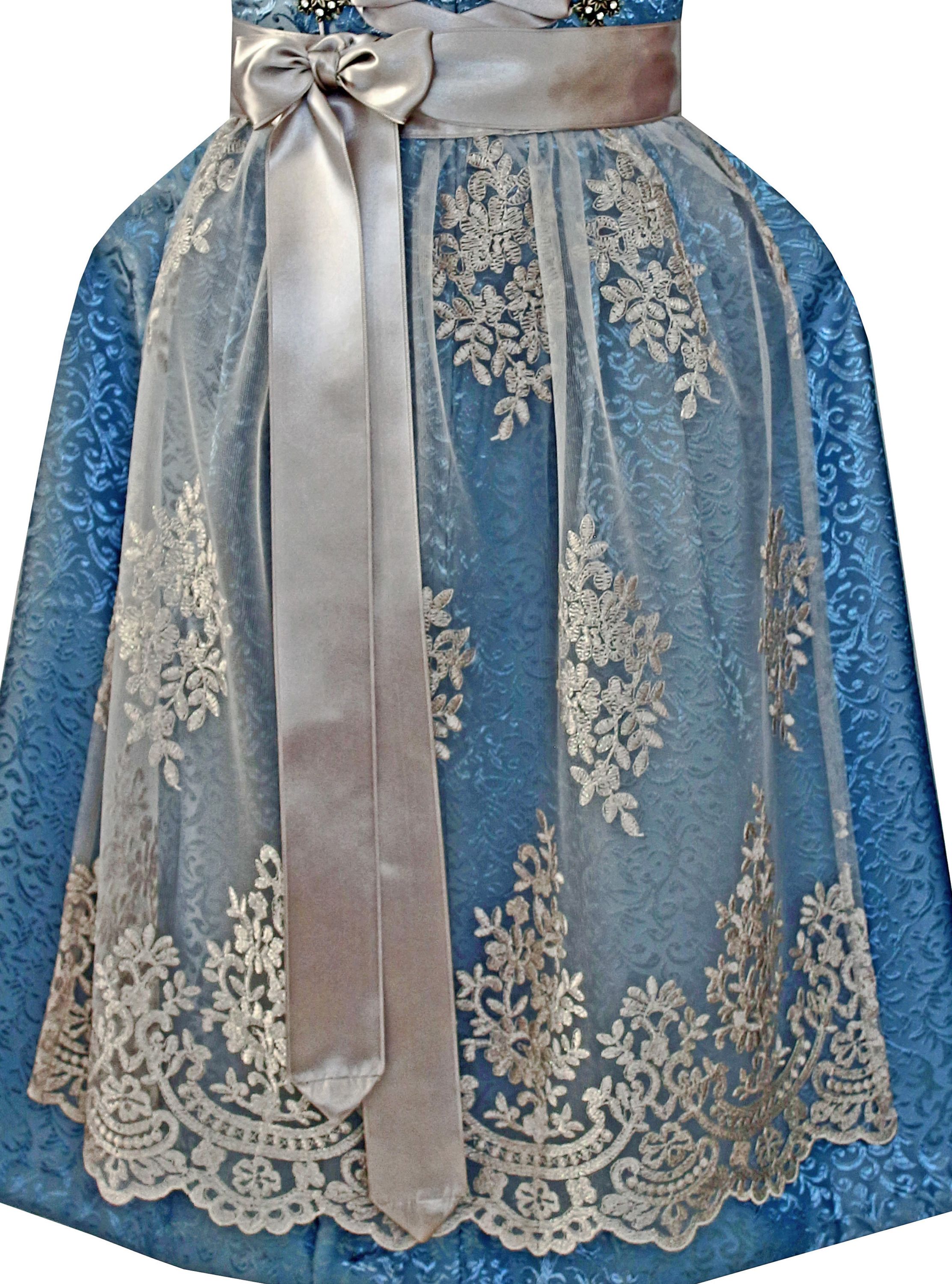 Dirndl Viktoria in blau - ALM994