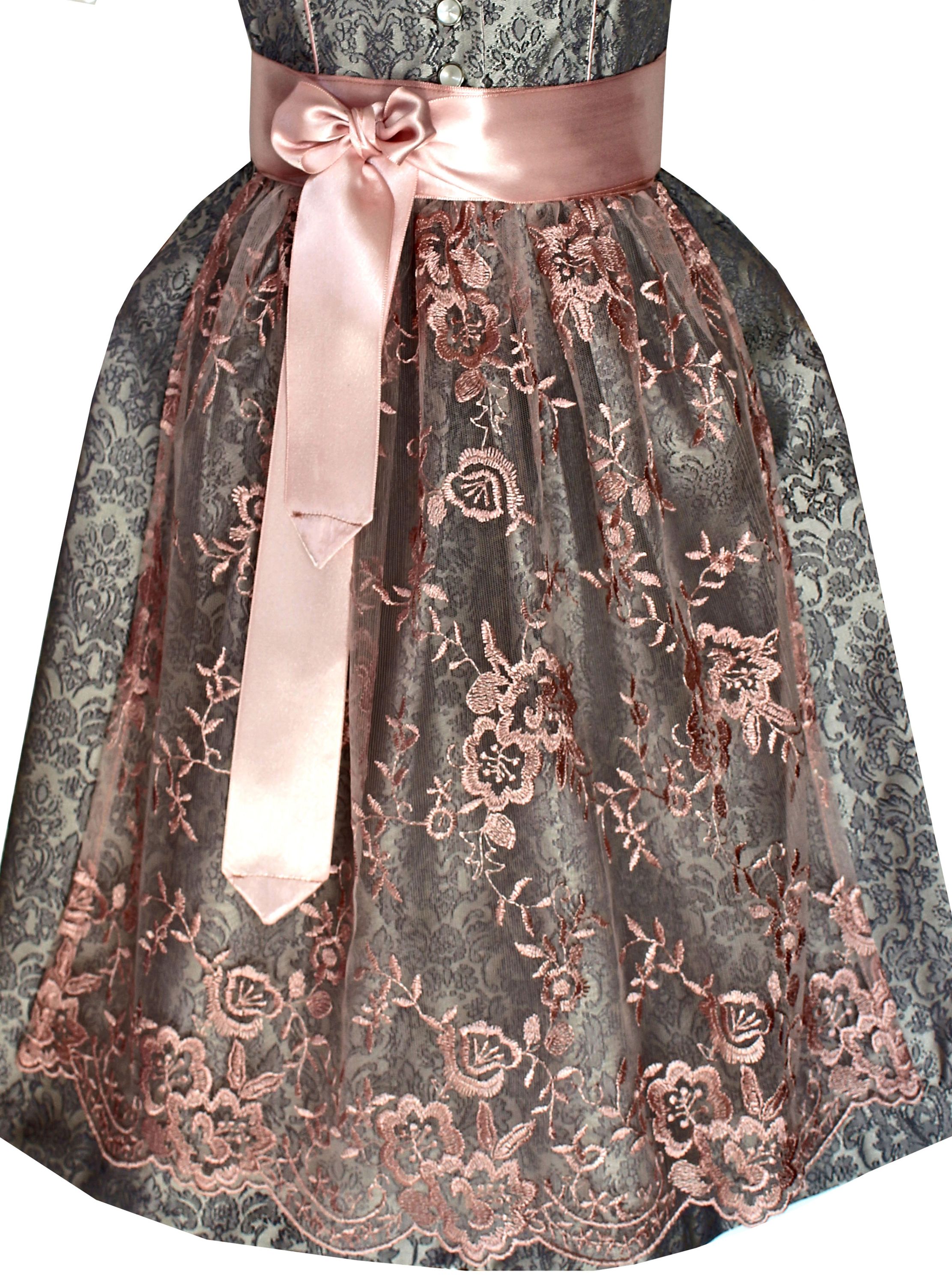 Alpenmärchen Kinderdirndl aus exklusiver Kollektion inkl. Schürze und Bluse - ALM-K952